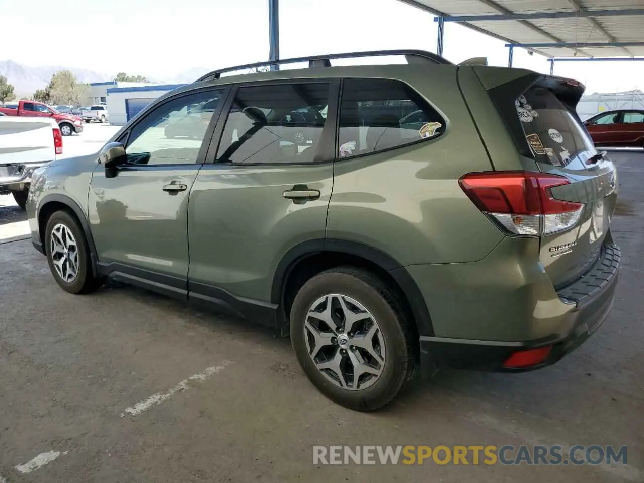 2 Photograph of a damaged car JF2SKAJCXMH429592 SUBARU FORESTER 2021