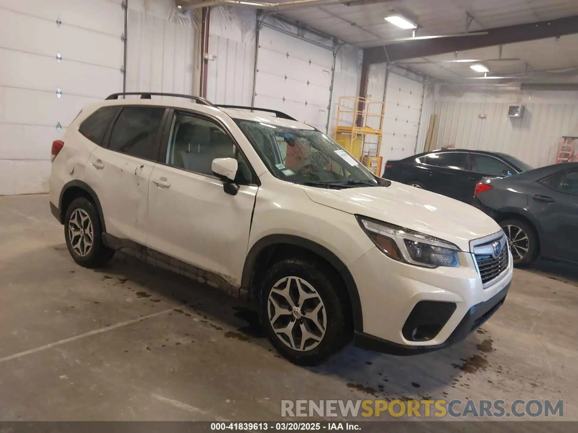 1 Фотография поврежденного автомобиля JF2SKAJCXMH496788 SUBARU FORESTER 2021