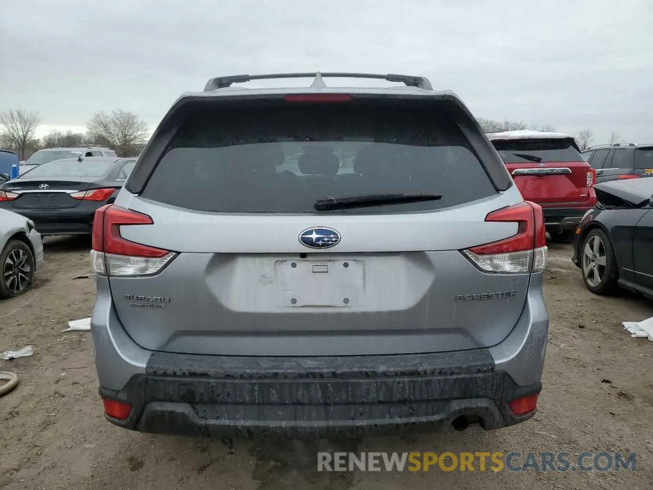 6 Фотография поврежденного автомобиля JF2SKAJCXMH512875 SUBARU FORESTER 2021