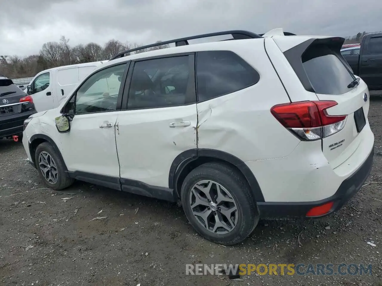 2 Photograph of a damaged car JF2SKAJCXMH531085 SUBARU FORESTER 2021