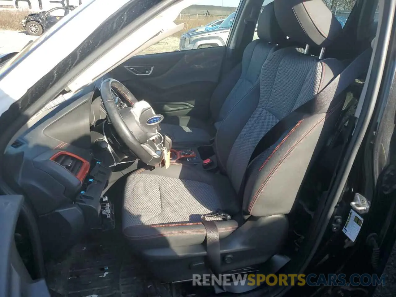 7 Photograph of a damaged car JF2SKALC4MH503070 SUBARU FORESTER 2021
