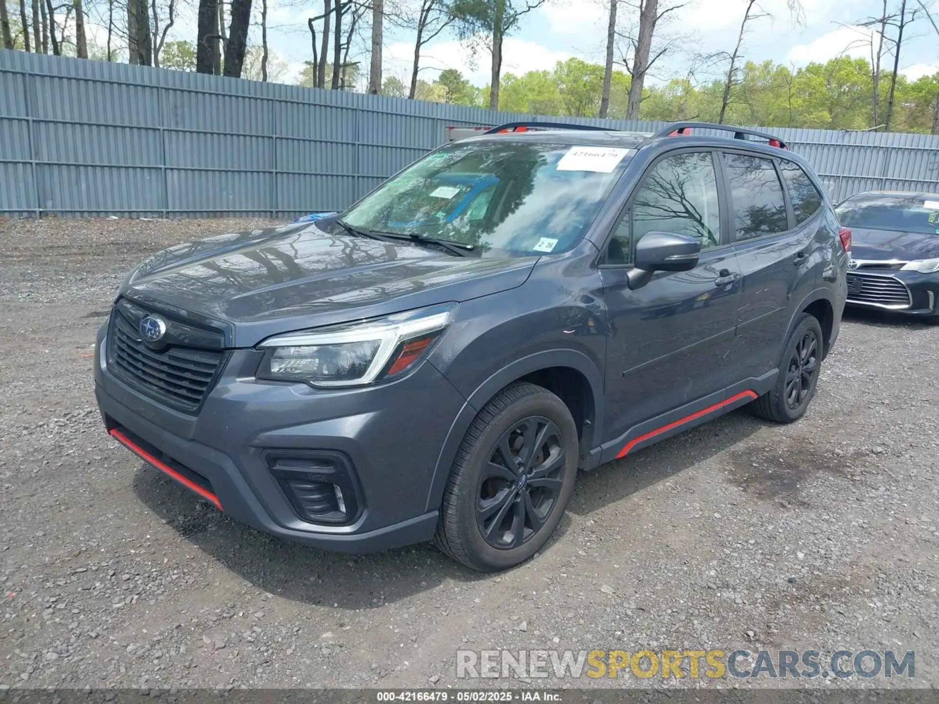 2 Фотография поврежденного автомобиля JF2SKALC7MH473370 SUBARU FORESTER 2021