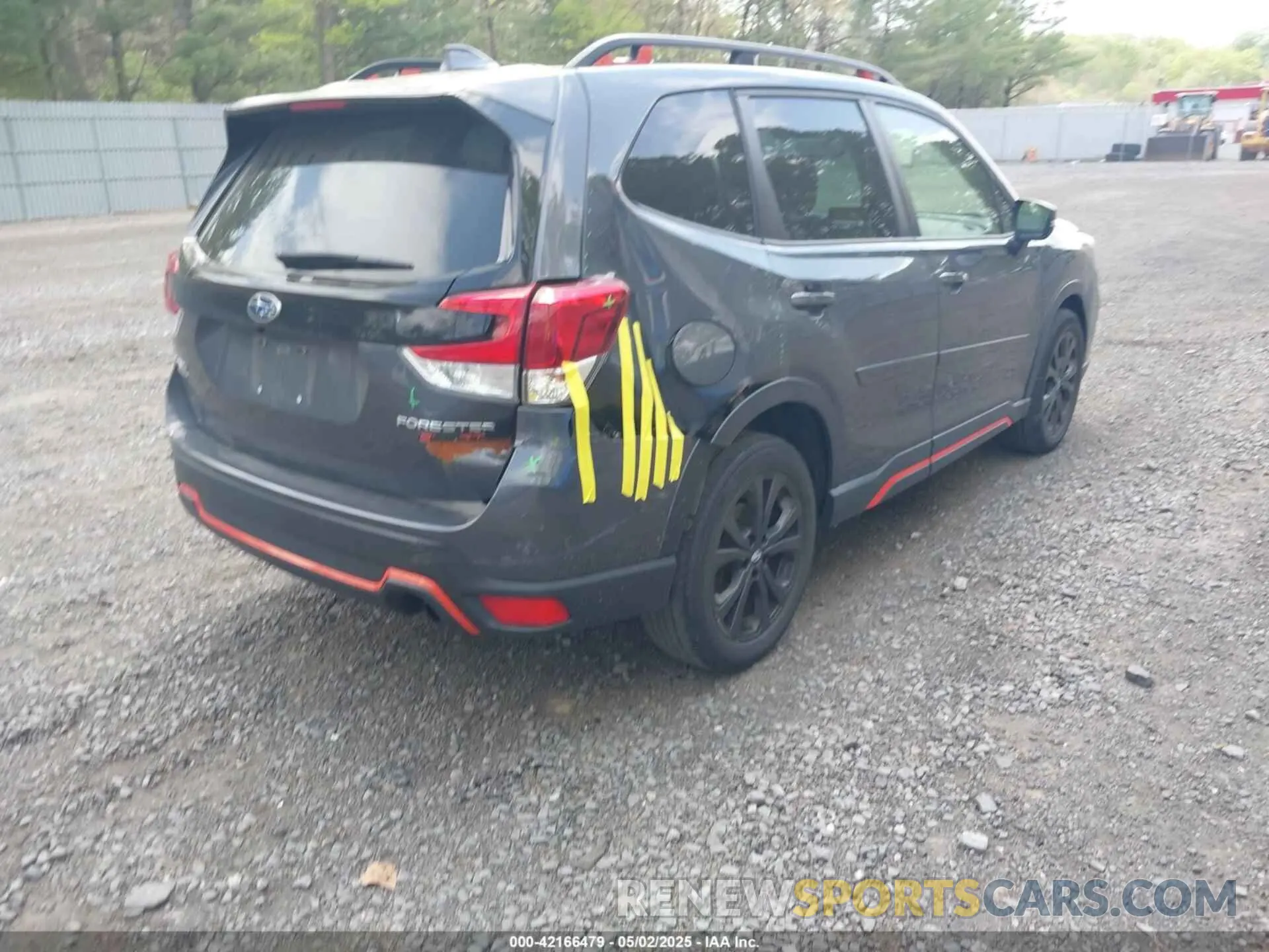 4 Фотография поврежденного автомобиля JF2SKALC7MH473370 SUBARU FORESTER 2021