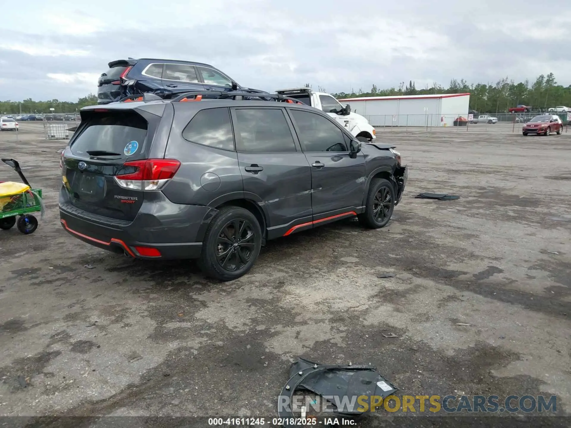 4 Фотография поврежденного автомобиля JF2SKALC9MH440144 SUBARU FORESTER 2021