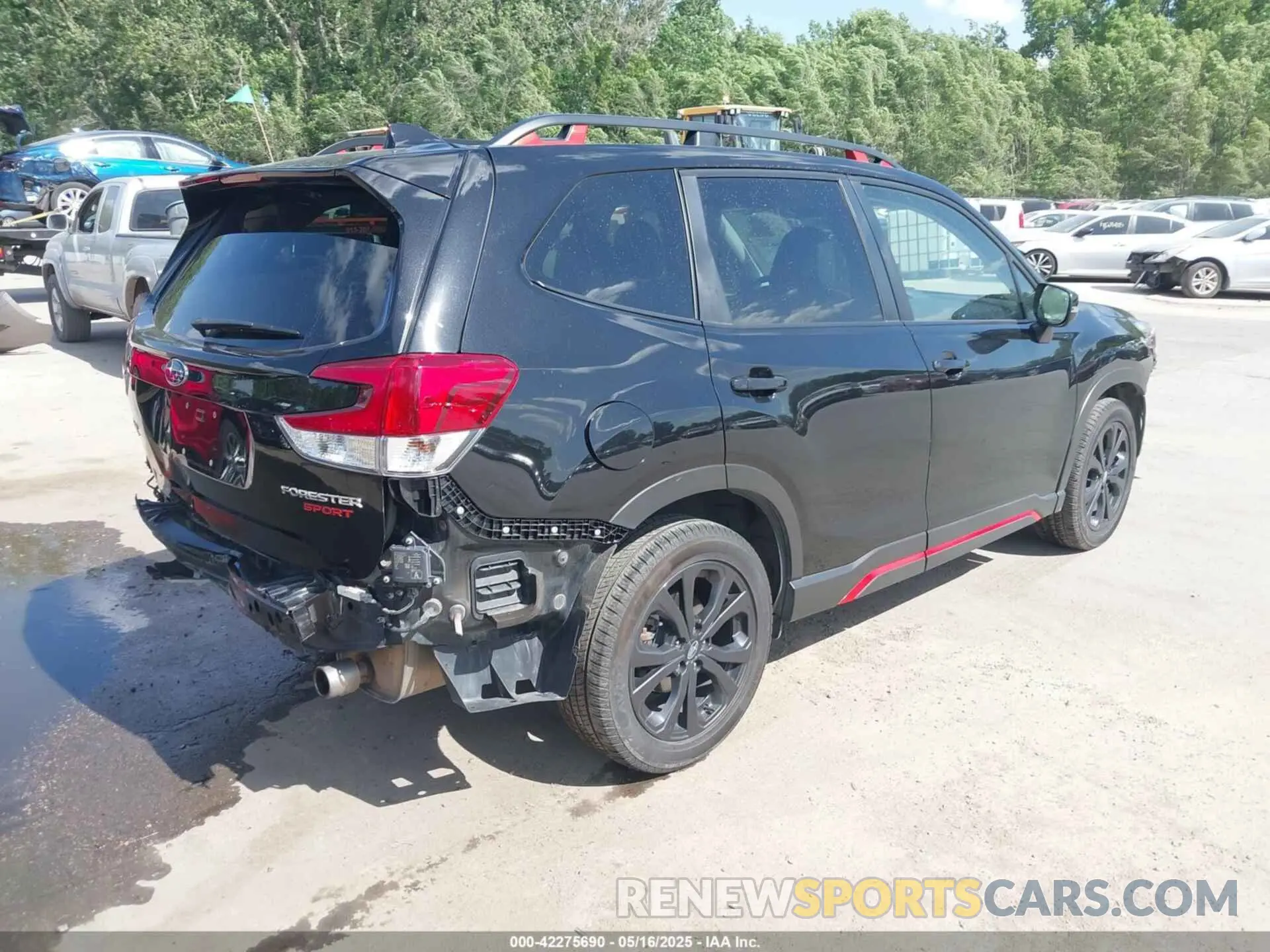 4 Photograph of a damaged car JF2SKALCXMH545890 SUBARU FORESTER 2021