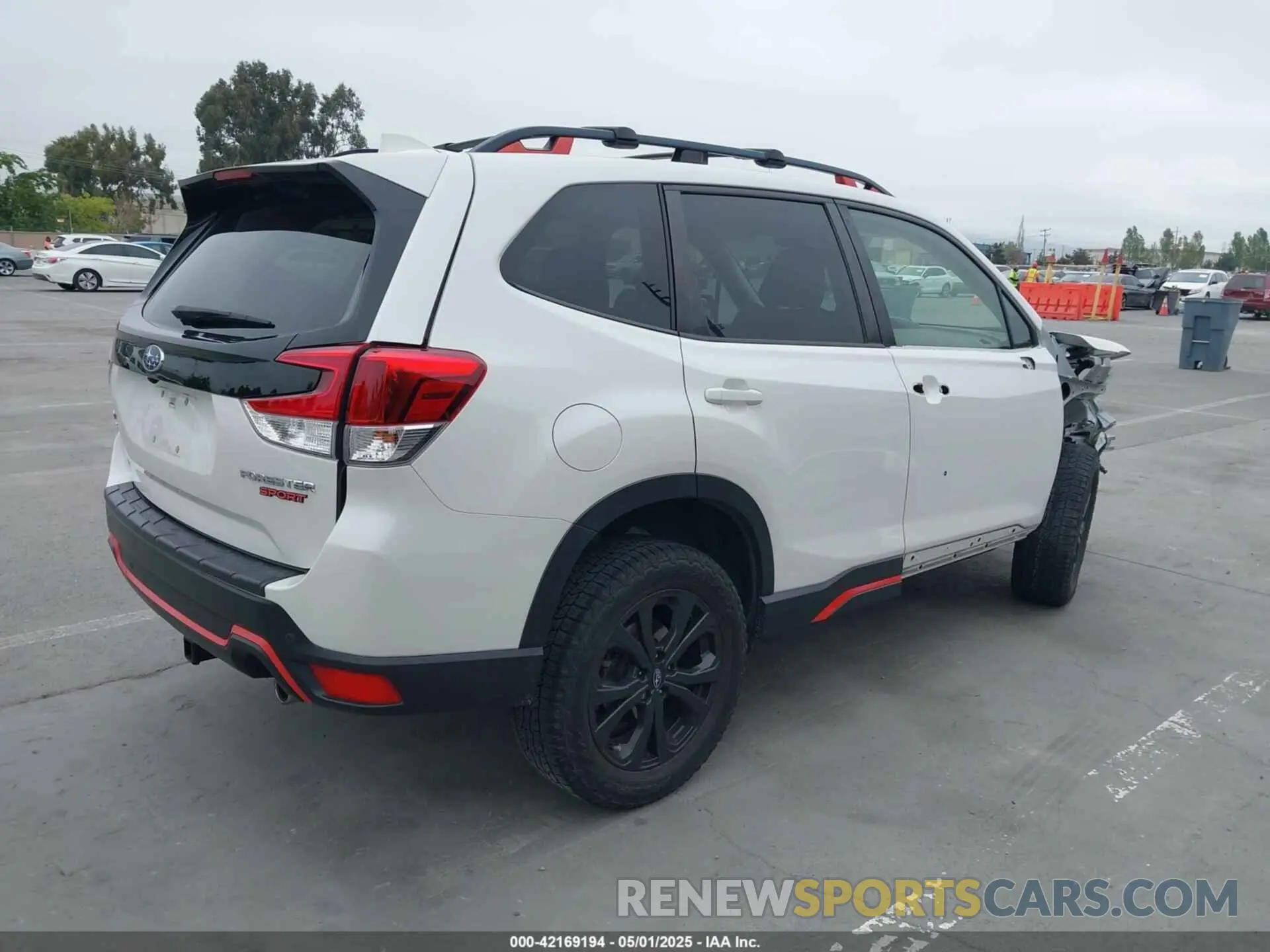 4 Фотография поврежденного автомобиля JF2SKARC0MH441979 SUBARU FORESTER 2021