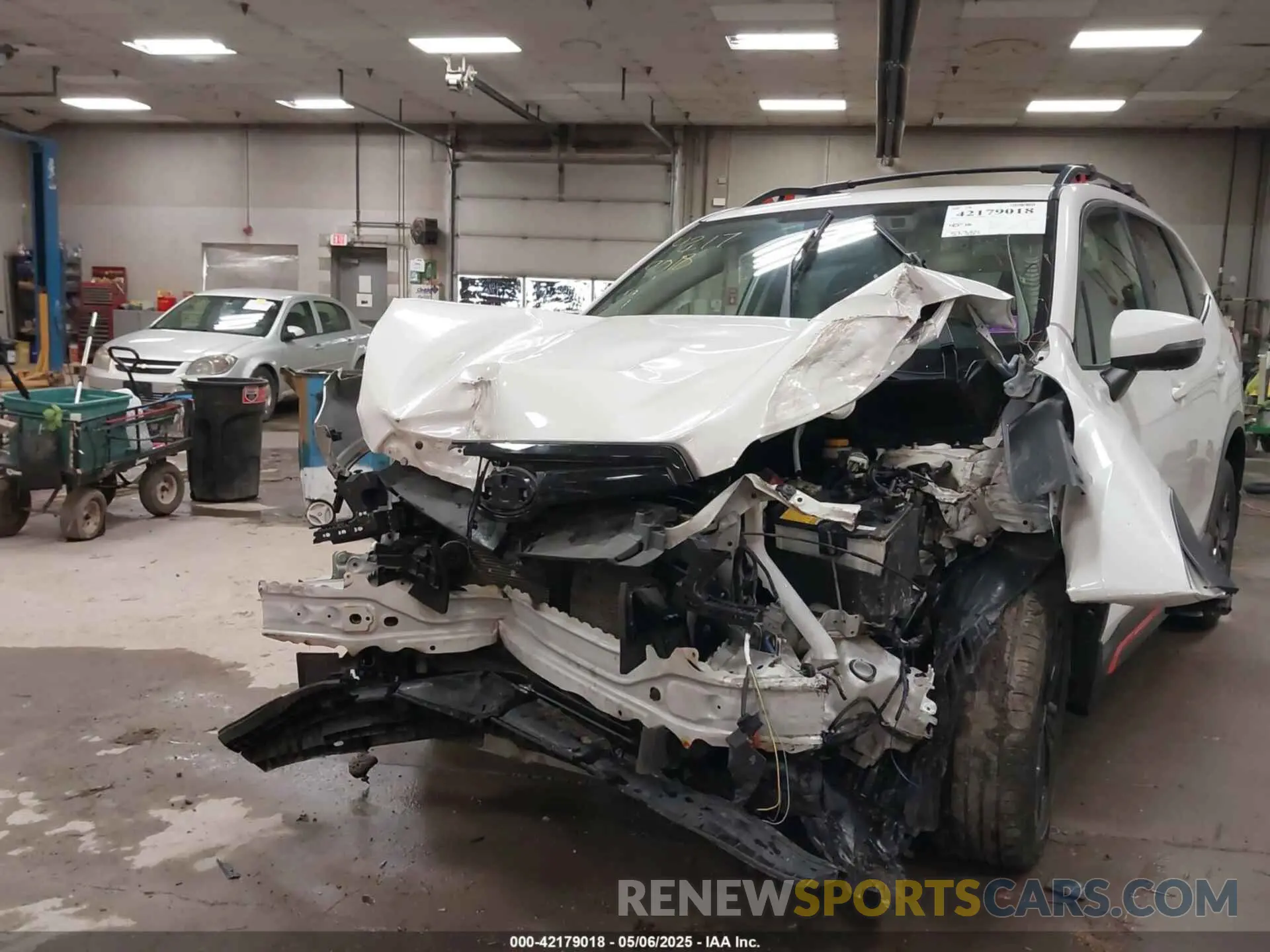 6 Фотография поврежденного автомобиля JF2SKARC1MH457589 SUBARU FORESTER 2021