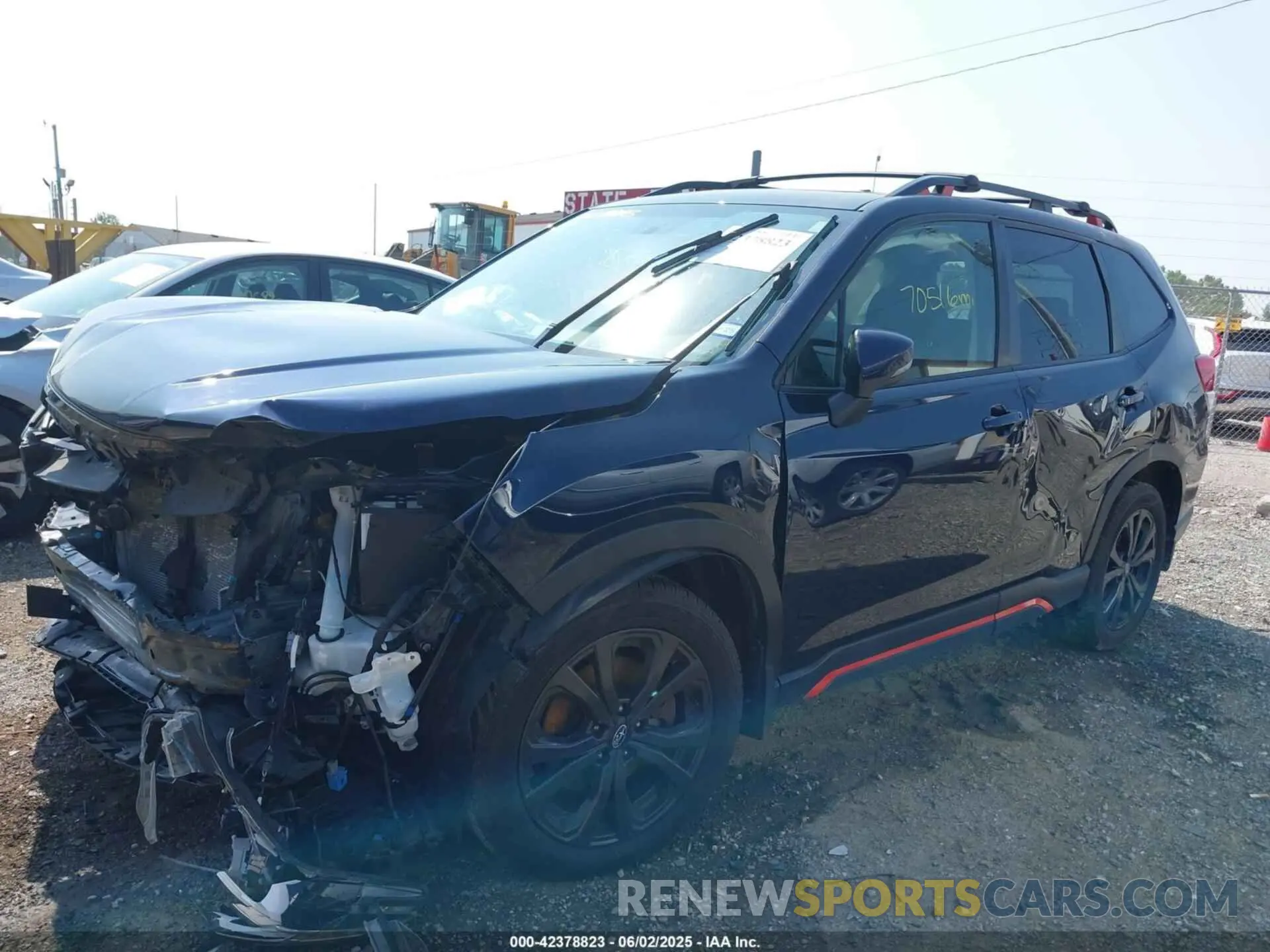 6 Photograph of a damaged car JF2SKARC1MH517368 SUBARU FORESTER 2021