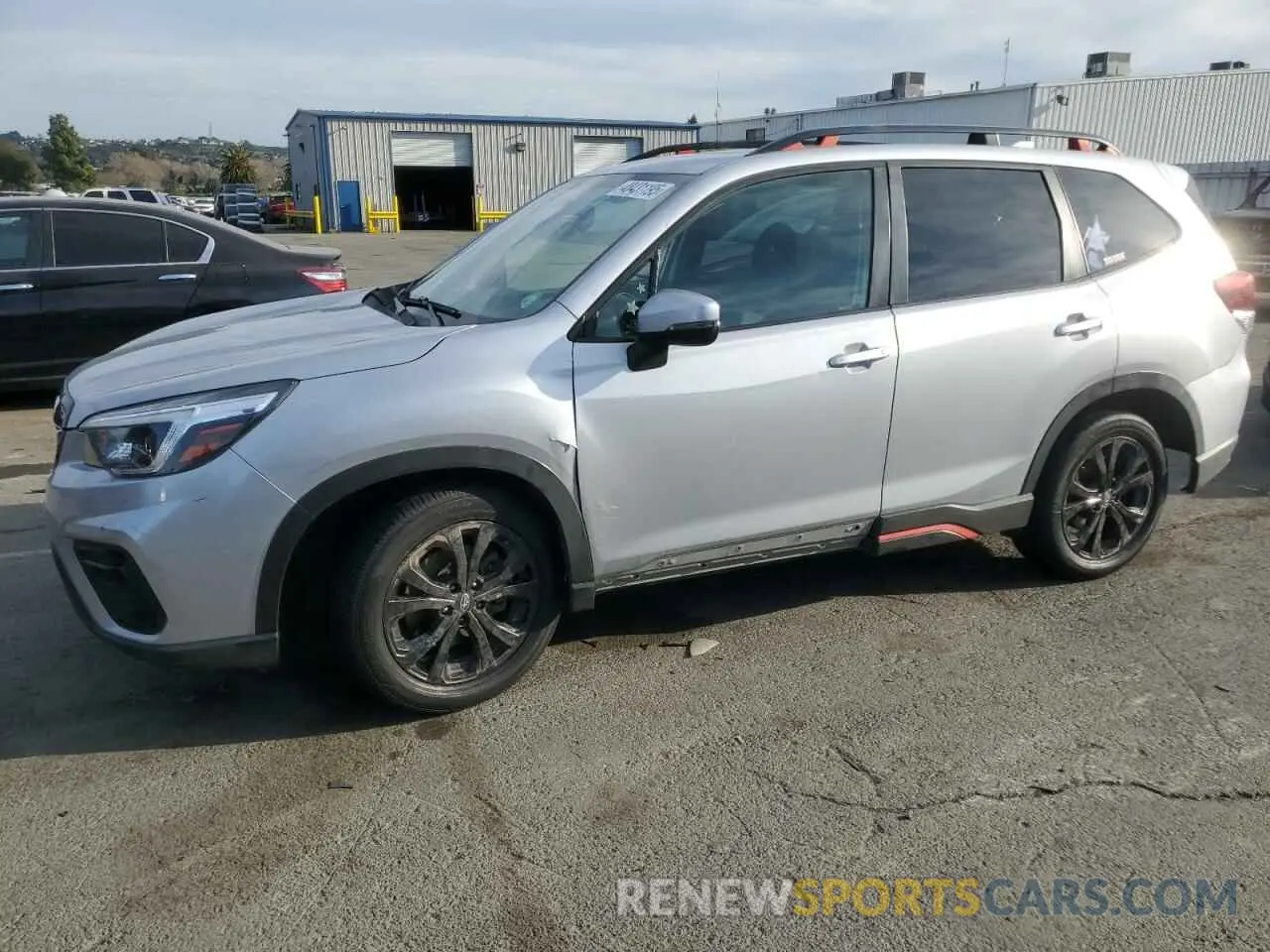 1 Photograph of a damaged car JF2SKARC4MH510270 SUBARU FORESTER 2021