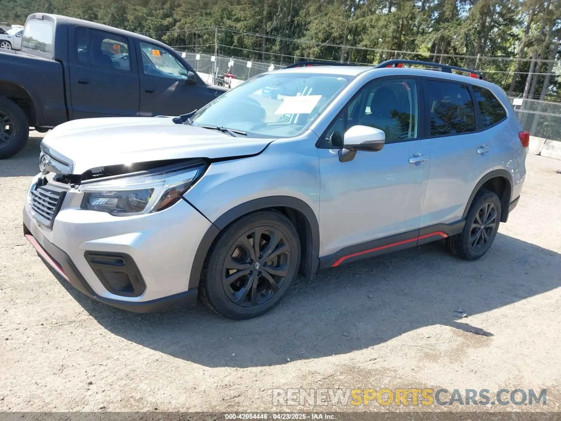 2 Photograph of a damaged car JF2SKARC6MH422367 SUBARU FORESTER 2021