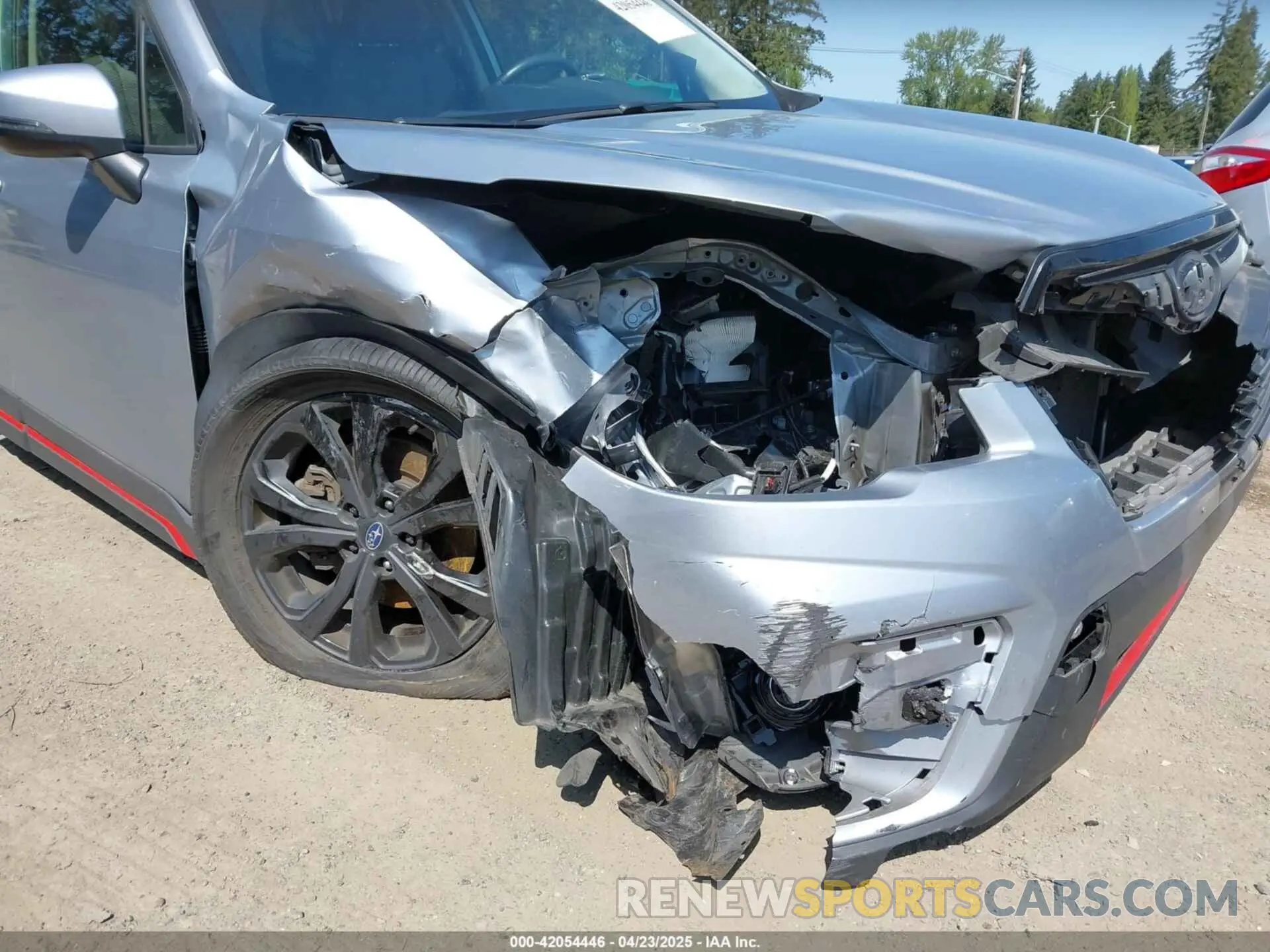 6 Photograph of a damaged car JF2SKARC6MH422367 SUBARU FORESTER 2021