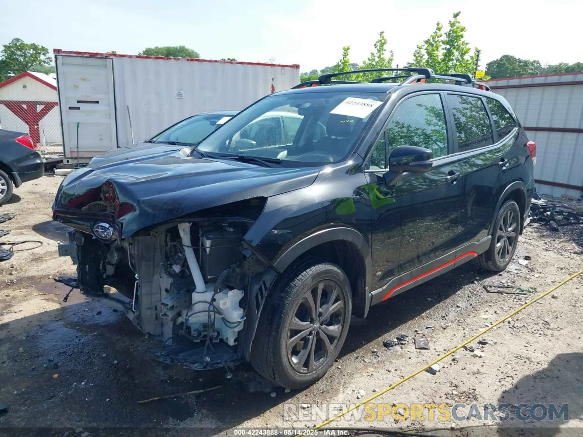 2 Фотография поврежденного автомобиля JF2SKARC6MH518032 SUBARU FORESTER 2021