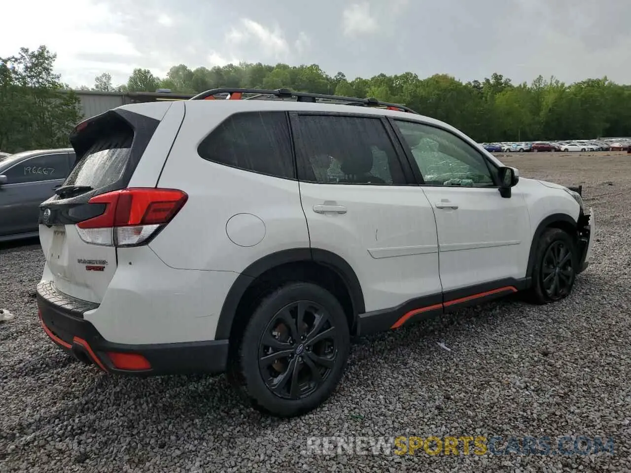 3 Фотография поврежденного автомобиля JF2SKARC8MH482277 SUBARU FORESTER 2021
