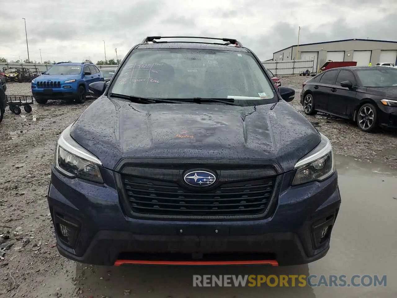 5 Фотография поврежденного автомобиля JF2SKARC9MH458294 SUBARU FORESTER 2021