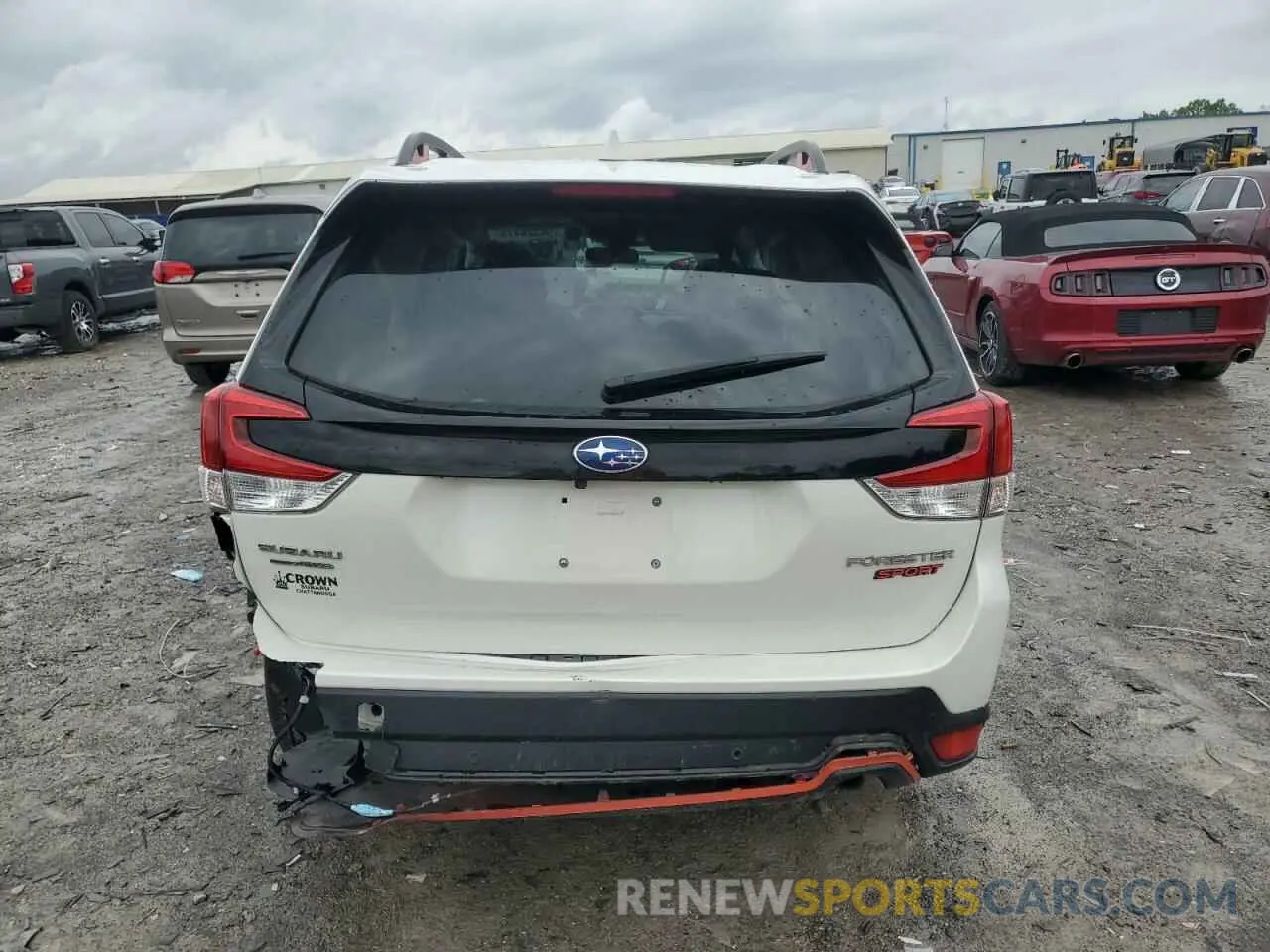 6 Photograph of a damaged car JF2SKARCXMH591825 SUBARU FORESTER 2021