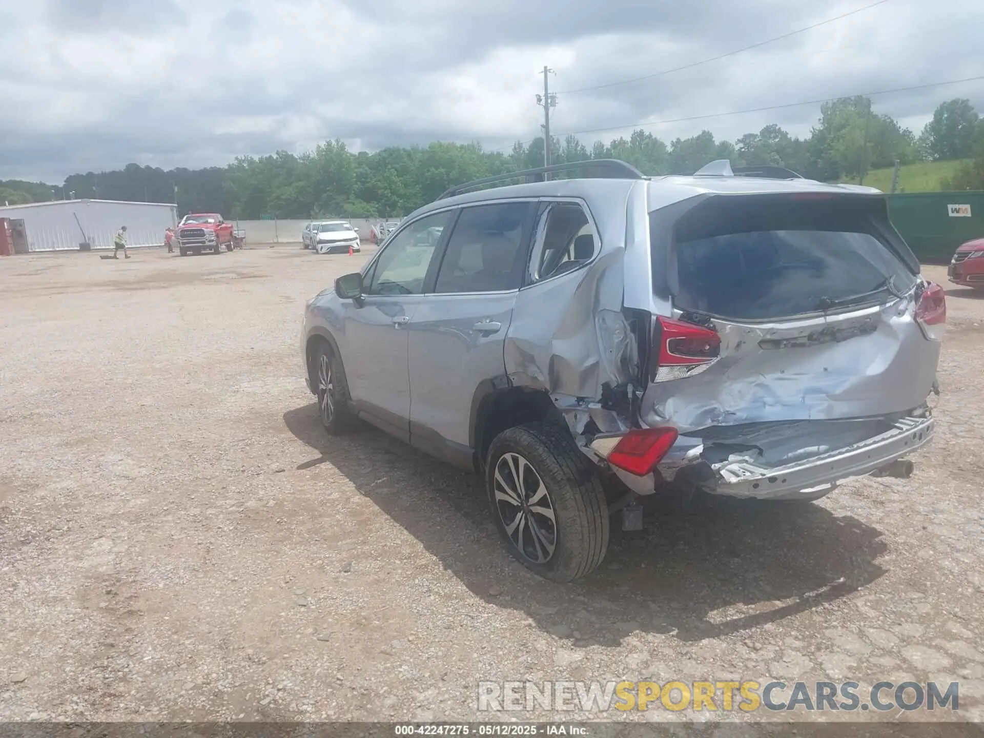 3 Photograph of a damaged car JF2SKASC0MH510471 SUBARU FORESTER 2021
