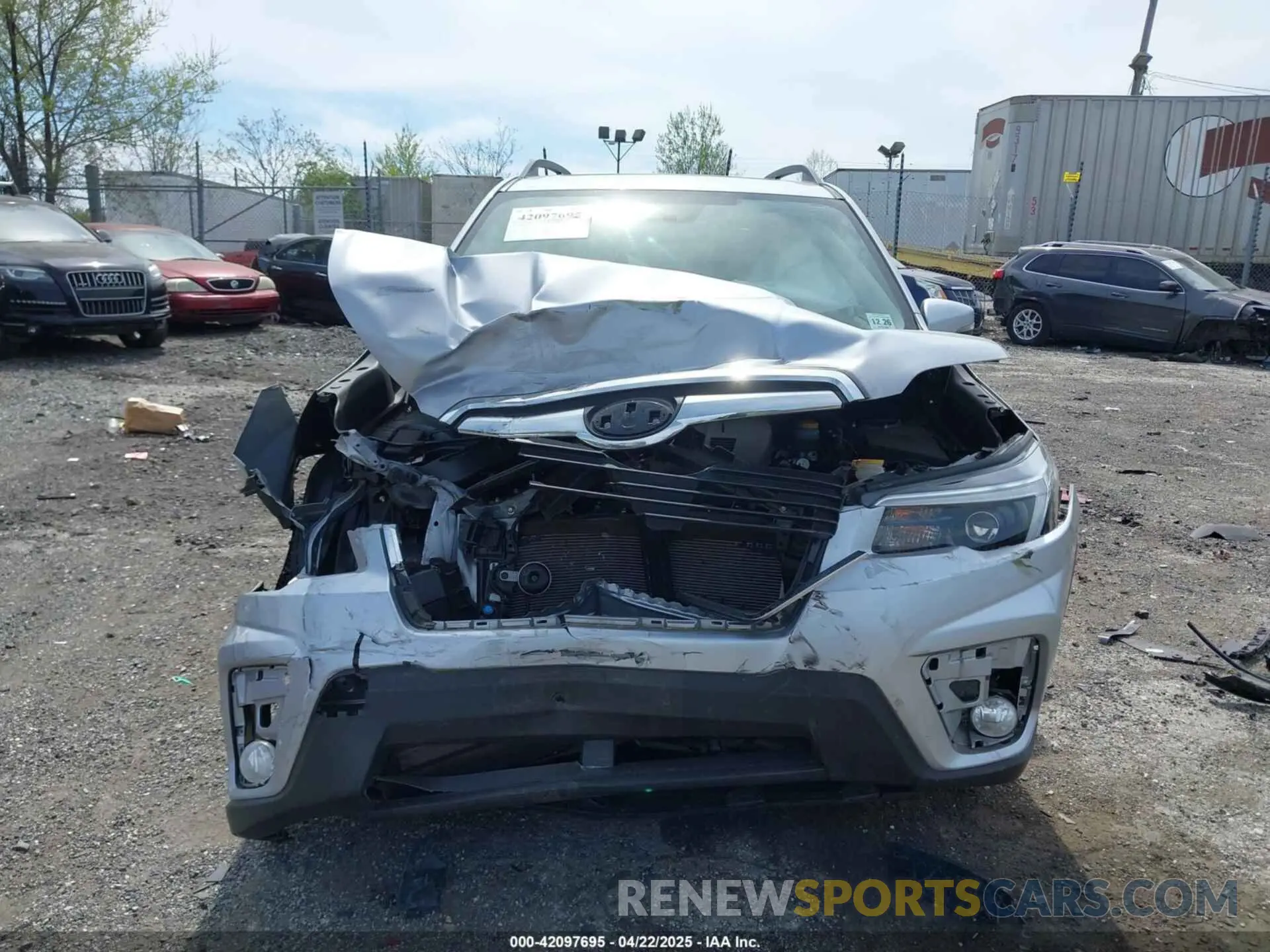11 Photograph of a damaged car JF2SKASC2MH443419 SUBARU FORESTER 2021