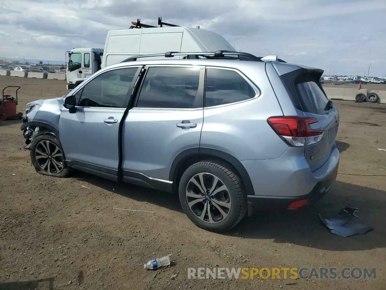 2 Photograph of a damaged car JF2SKASC3MH442022 SUBARU FORESTER 2021