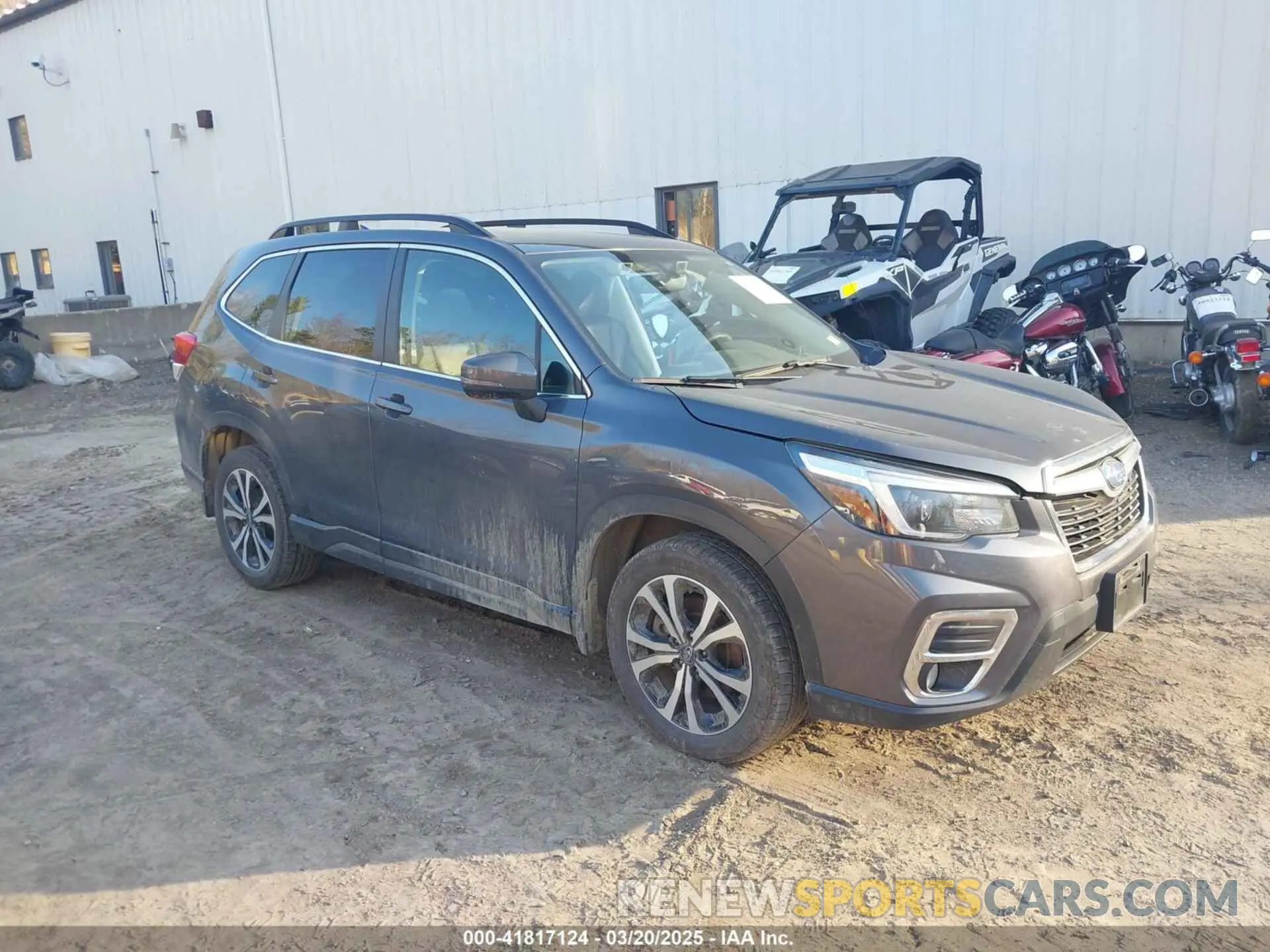 1 Фотография поврежденного автомобиля JF2SKASC9MH412281 SUBARU FORESTER 2021