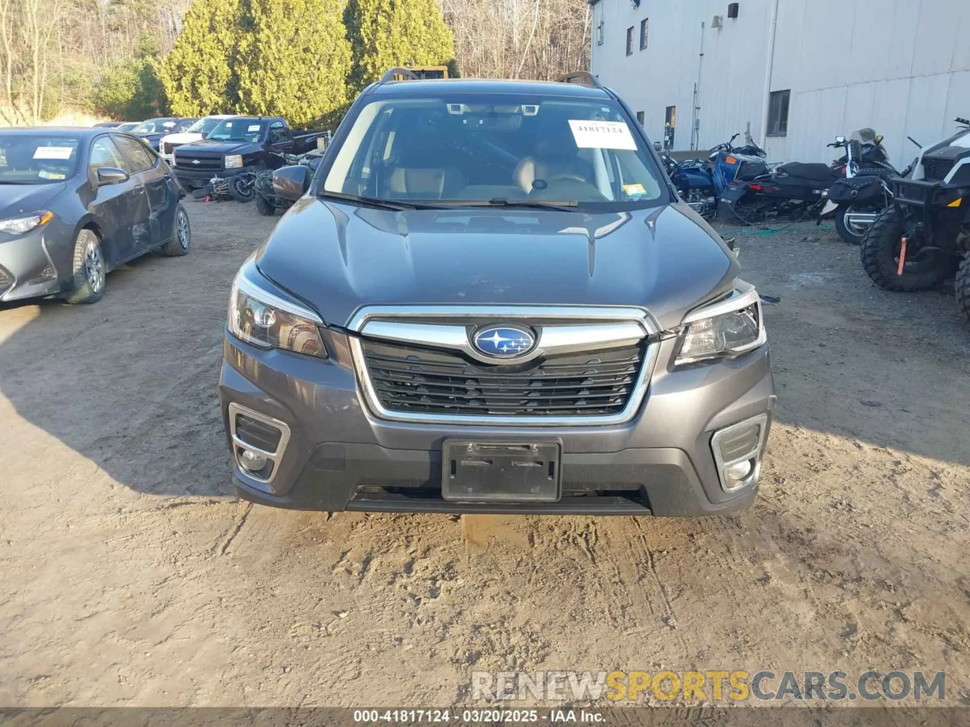 13 Фотография поврежденного автомобиля JF2SKASC9MH412281 SUBARU FORESTER 2021
