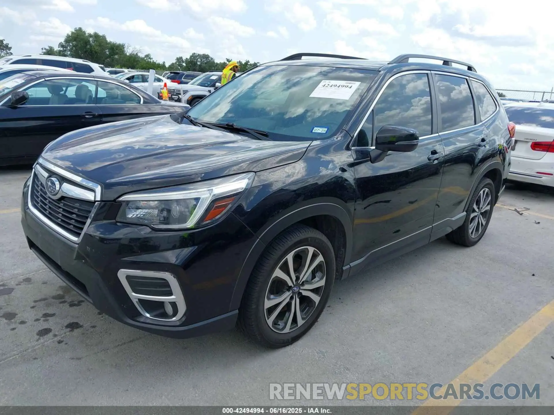2 Photograph of a damaged car JF2SKASC9MH434636 SUBARU FORESTER 2021