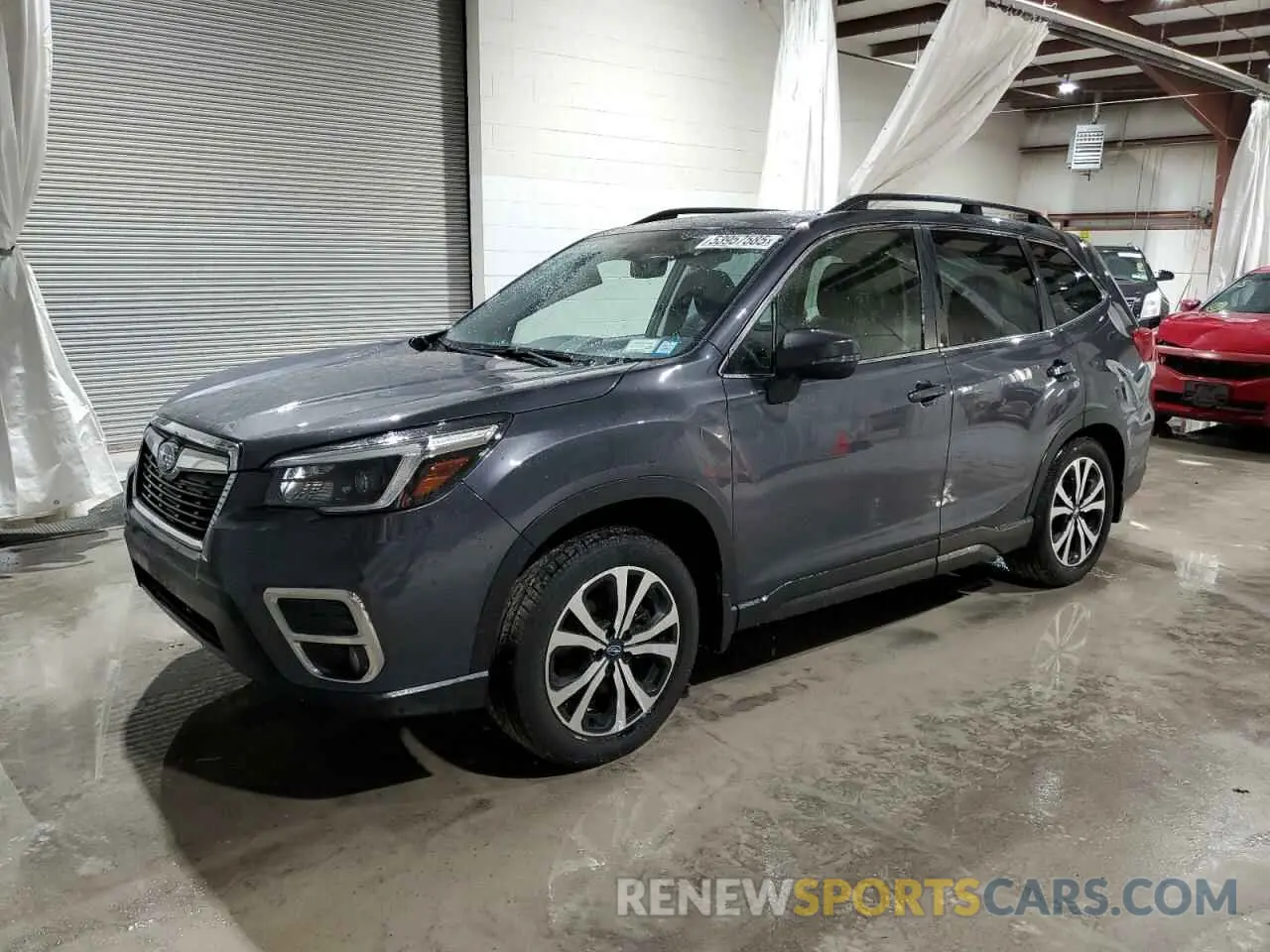 1 Photograph of a damaged car JF2SKAUC0MH501167 SUBARU FORESTER 2021