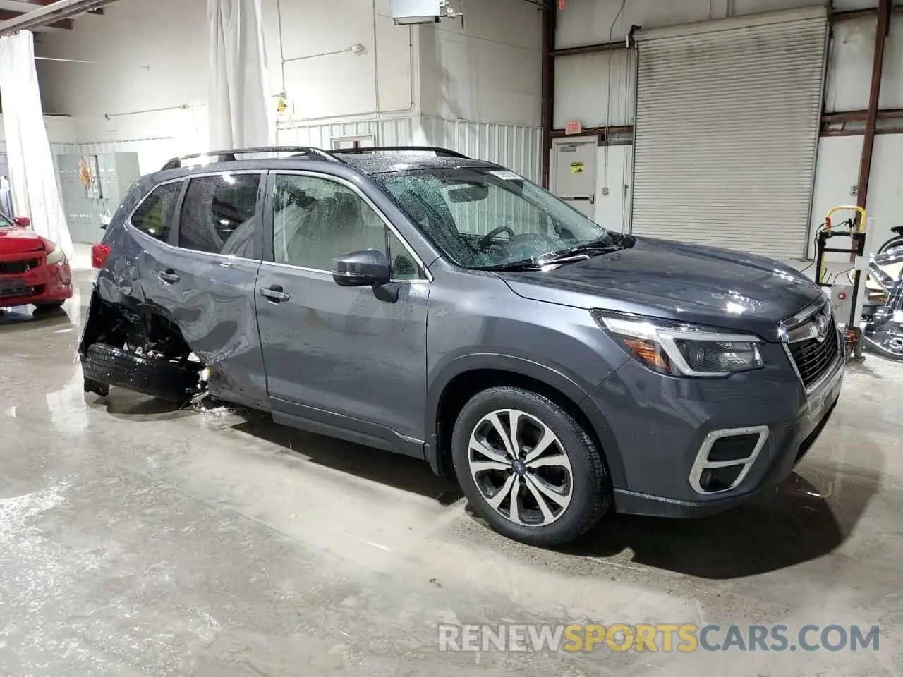 4 Photograph of a damaged car JF2SKAUC0MH501167 SUBARU FORESTER 2021