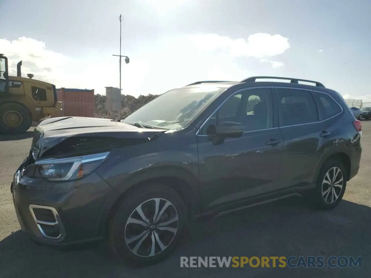 1 Photograph of a damaged car JF2SKAUC1MH422414 SUBARU FORESTER 2021