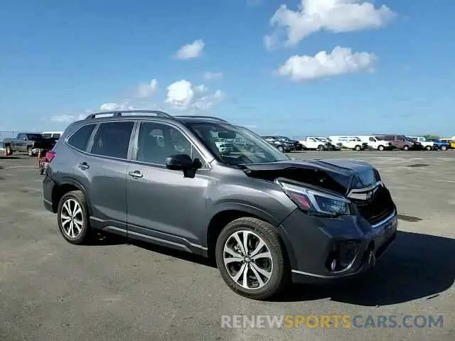 12 Photograph of a damaged car JF2SKAUC1MH422414 SUBARU FORESTER 2021