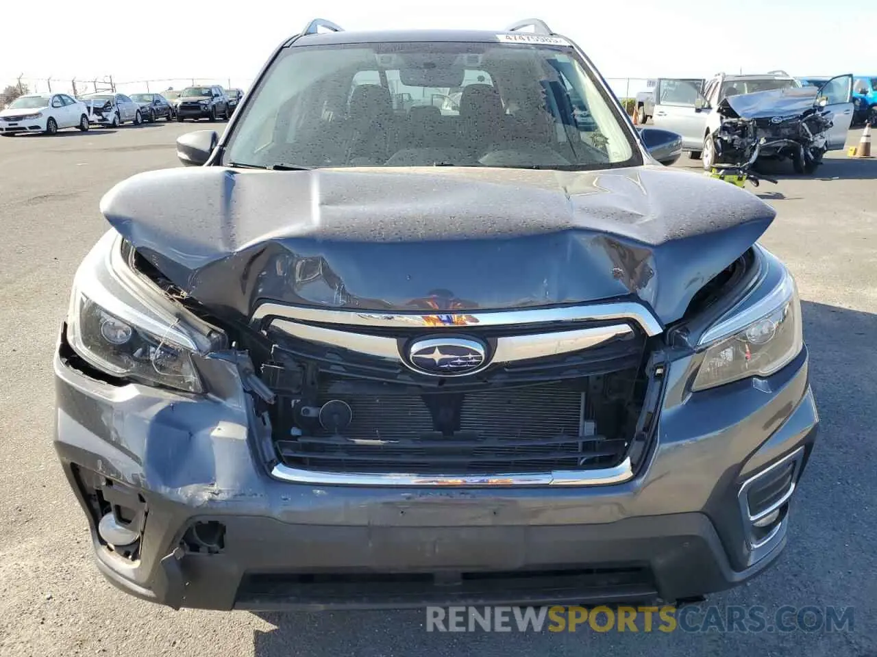 5 Photograph of a damaged car JF2SKAUC1MH422414 SUBARU FORESTER 2021
