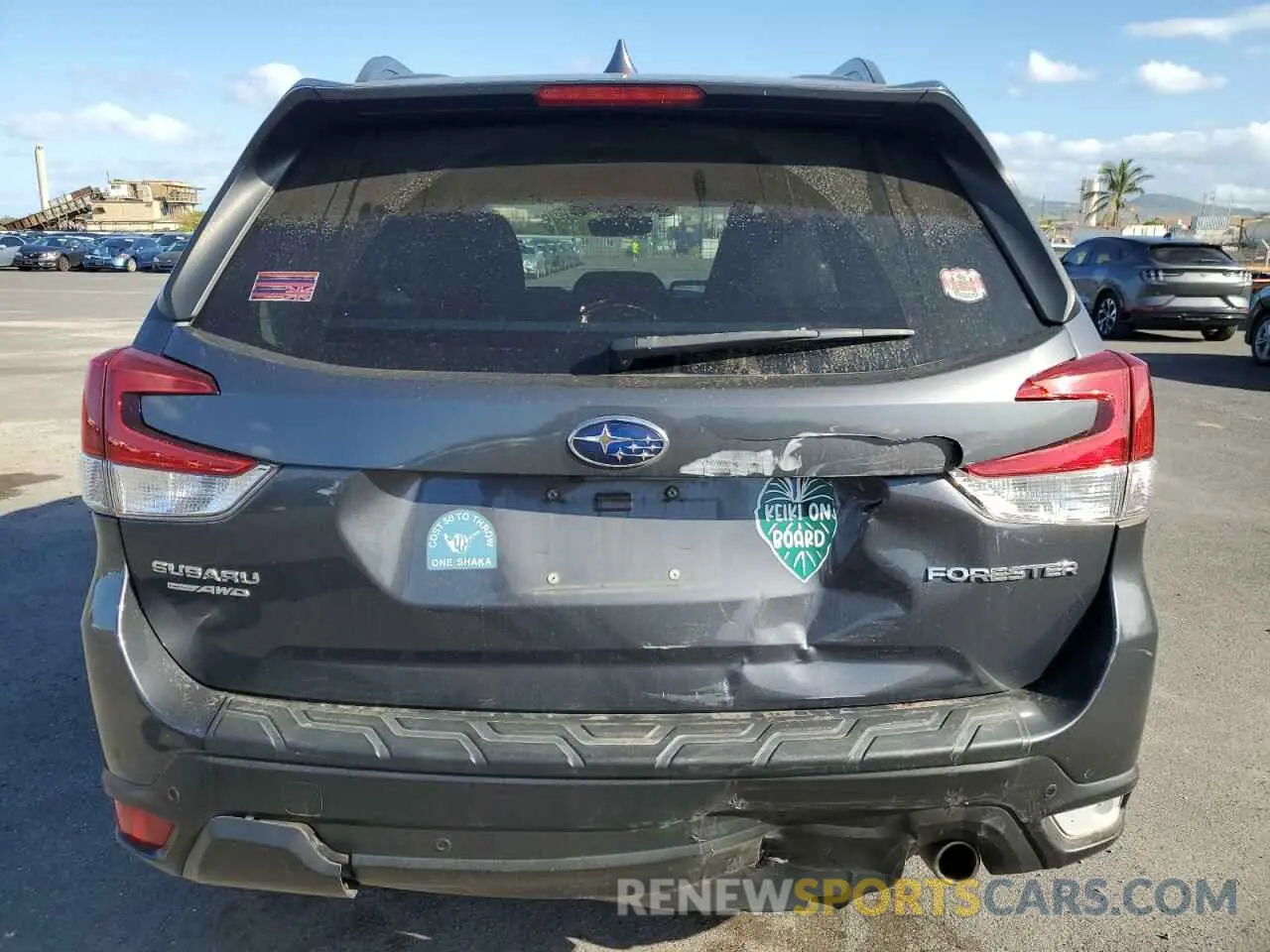 6 Photograph of a damaged car JF2SKAUC1MH422414 SUBARU FORESTER 2021