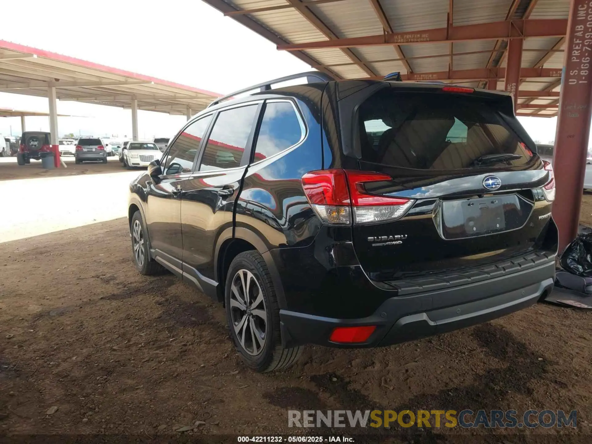 3 Фотография поврежденного автомобиля JF2SKAUC1MH502926 SUBARU FORESTER 2021