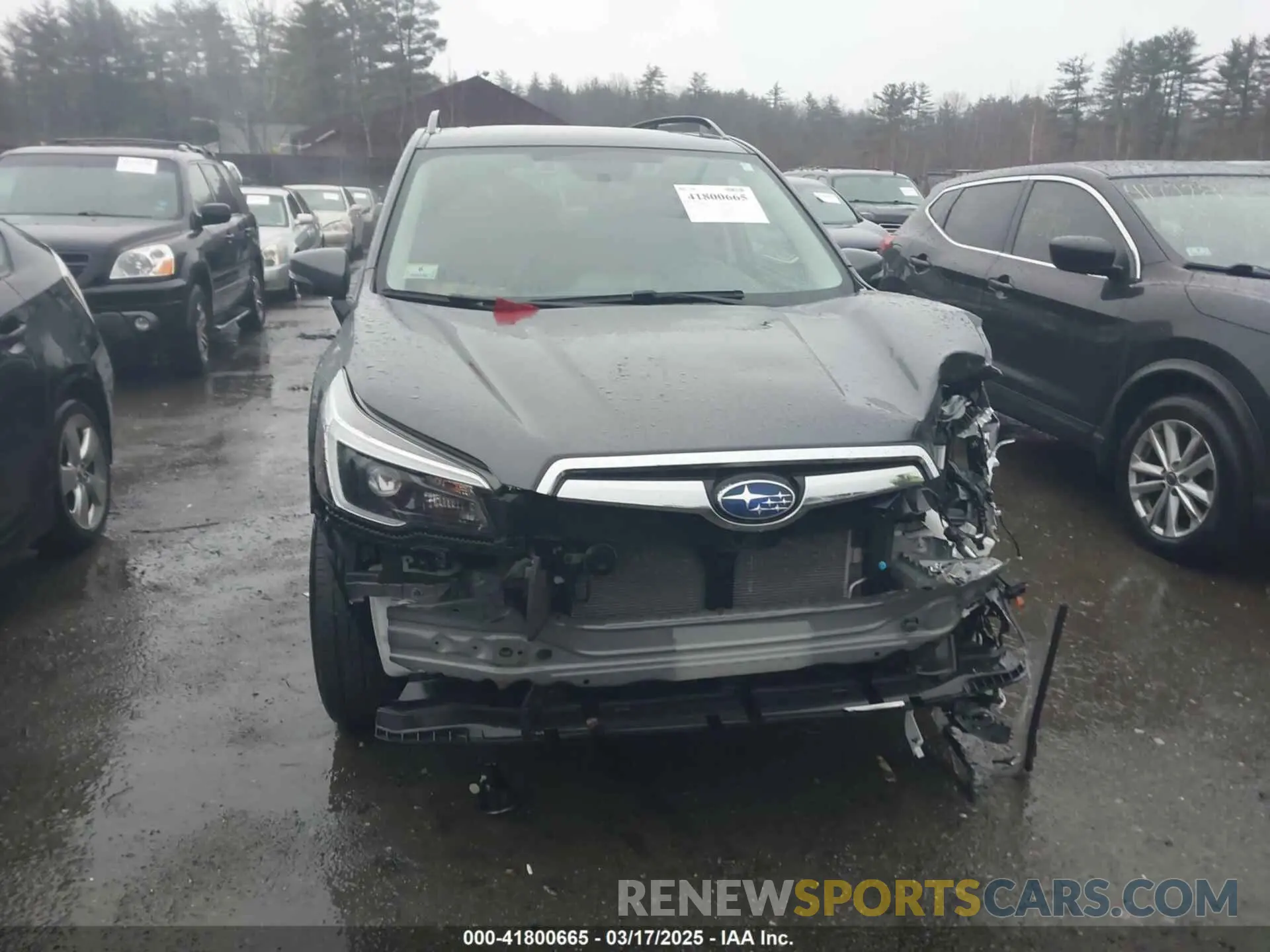 13 Photograph of a damaged car JF2SKAUC3MH505522 SUBARU FORESTER 2021