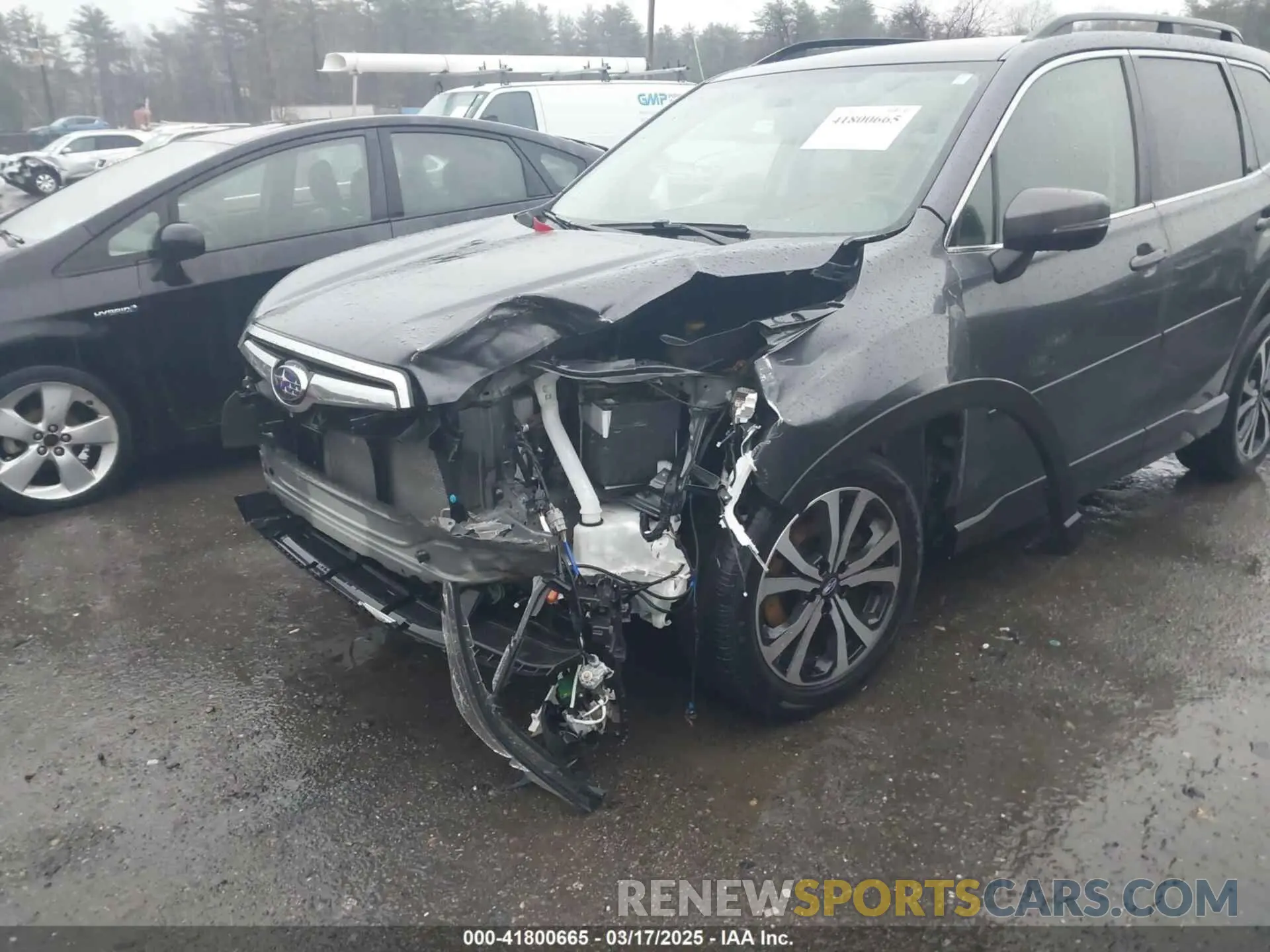 6 Photograph of a damaged car JF2SKAUC3MH505522 SUBARU FORESTER 2021