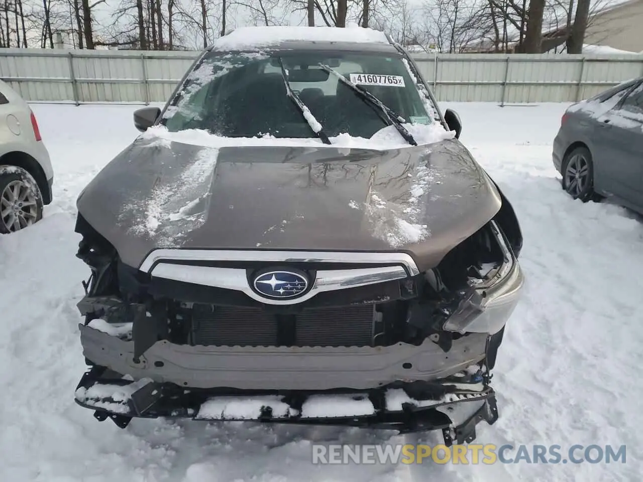 5 Photograph of a damaged car JF2SKAUC4MH445606 SUBARU FORESTER 2021