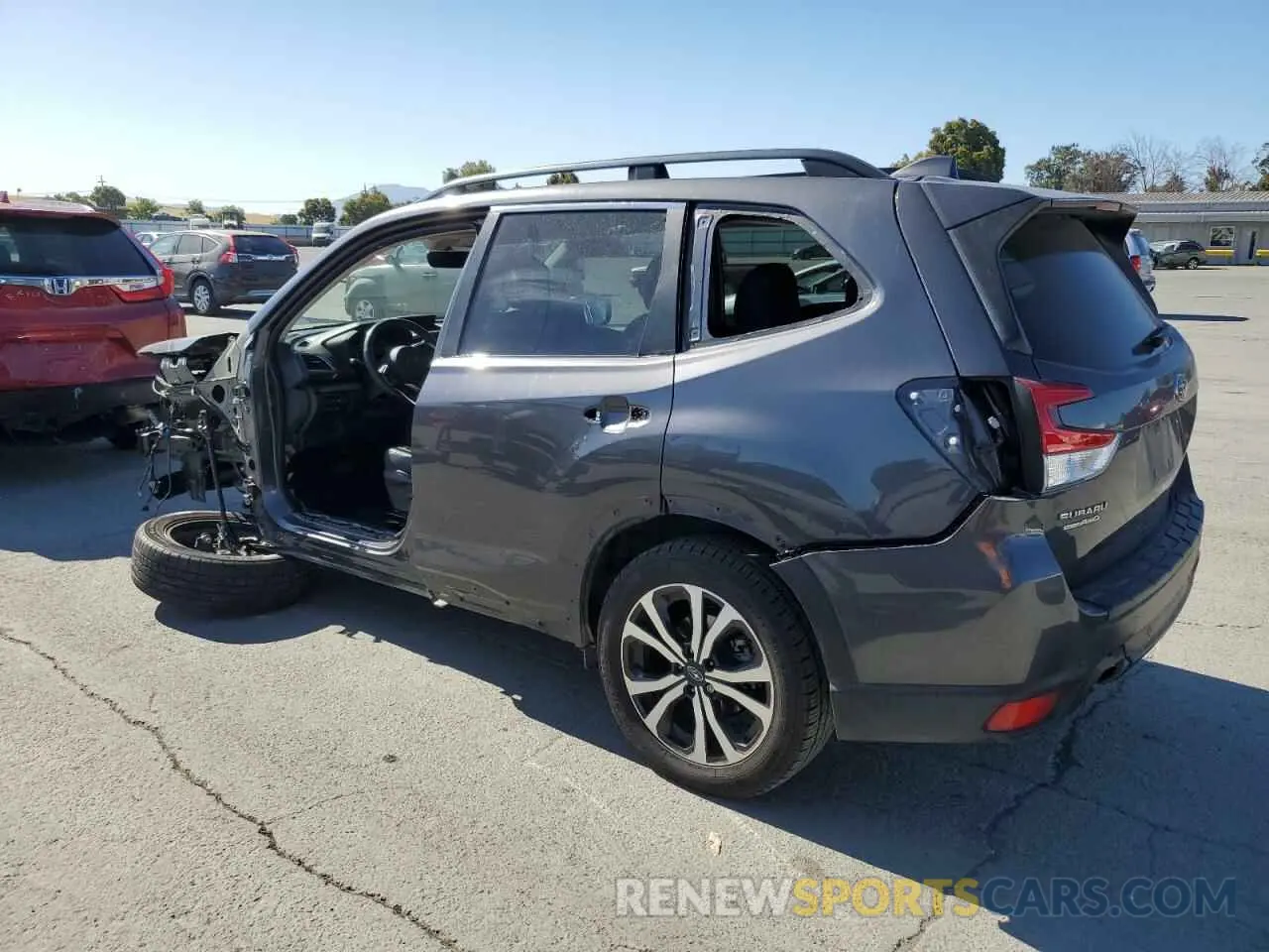 2 Photograph of a damaged car JF2SKAUC4MH465791 SUBARU FORESTER 2021