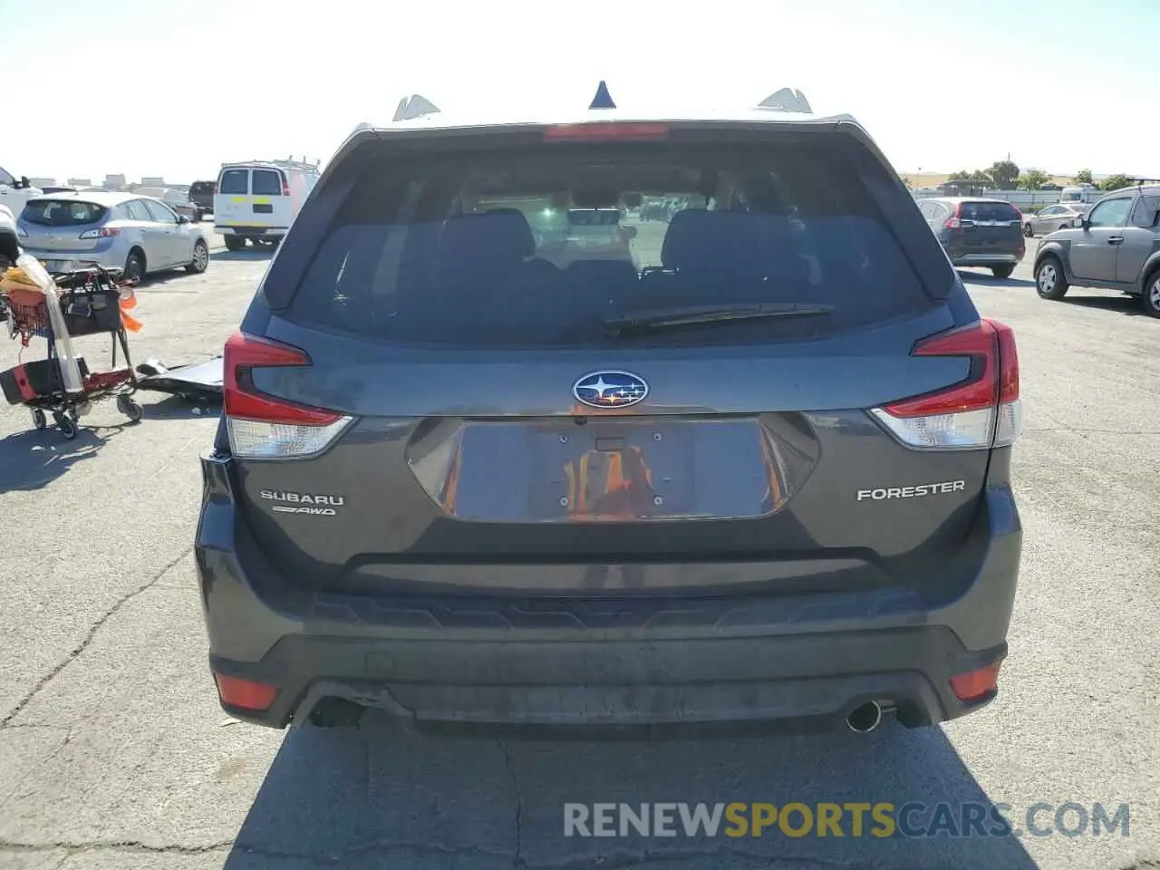 6 Photograph of a damaged car JF2SKAUC4MH465791 SUBARU FORESTER 2021