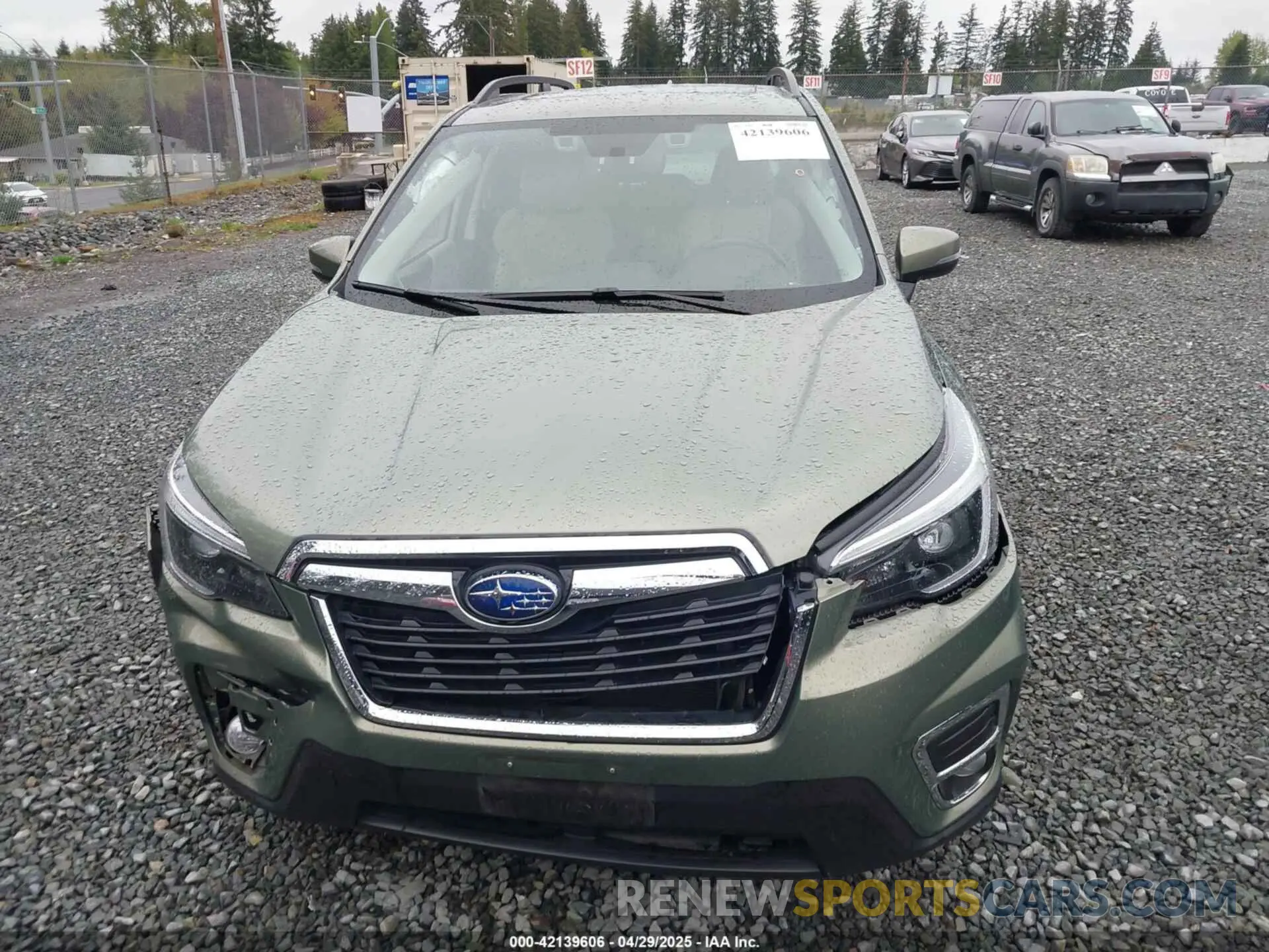 12 Photograph of a damaged car JF2SKAUC5MH503500 SUBARU FORESTER 2021