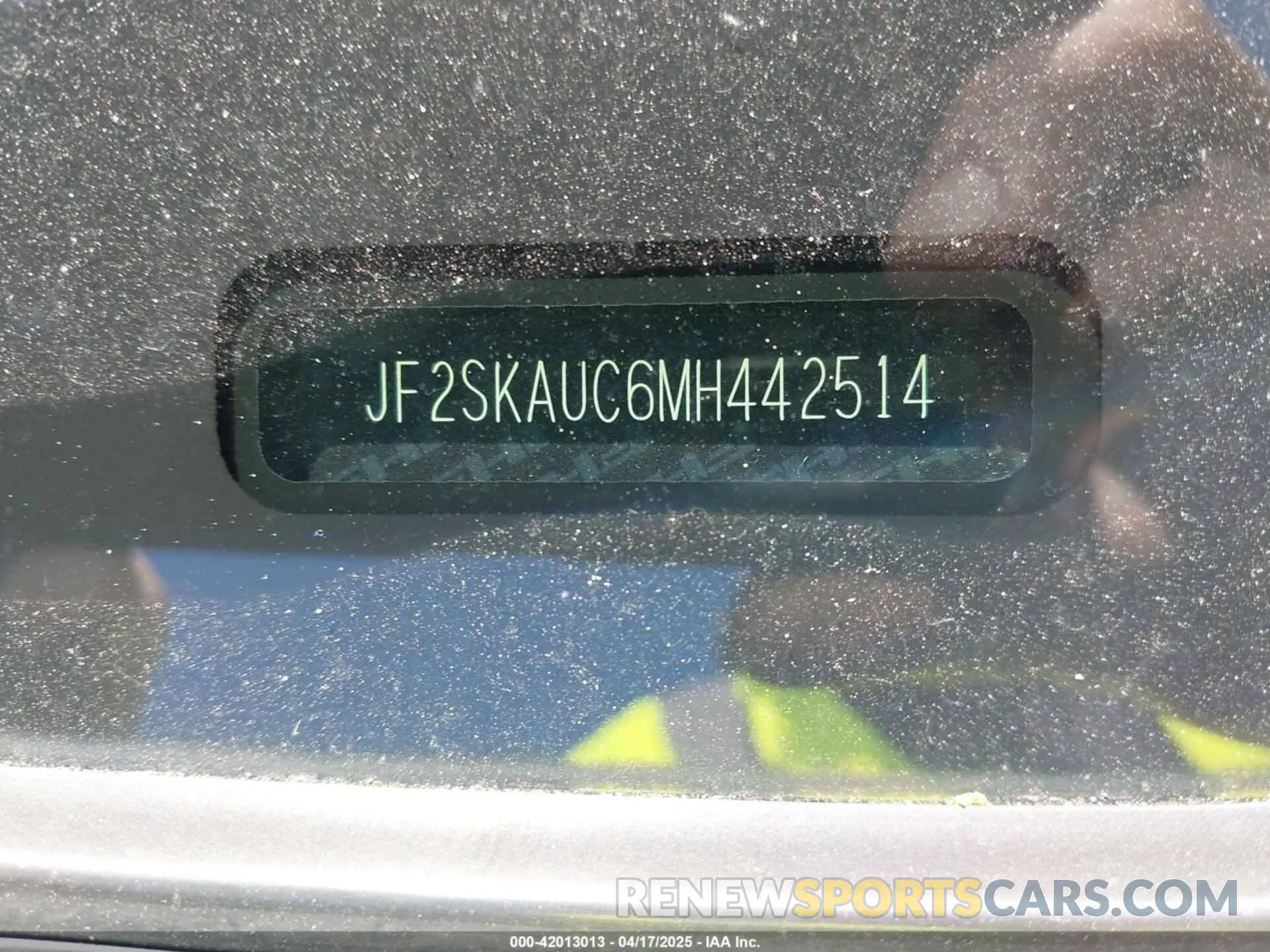 18 Photograph of a damaged car JF2SKAUC6MH442514 SUBARU FORESTER 2021