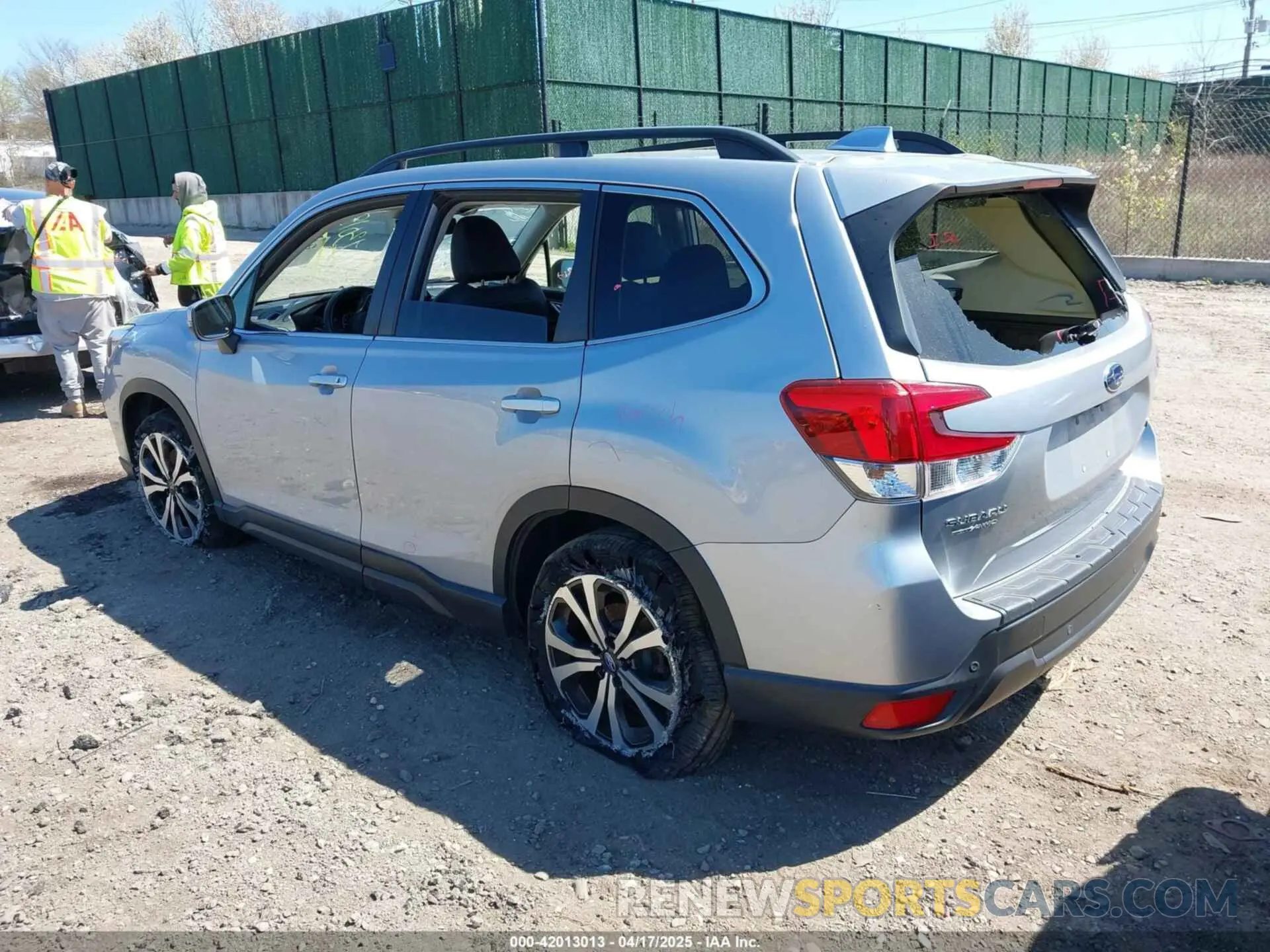 3 Photograph of a damaged car JF2SKAUC6MH442514 SUBARU FORESTER 2021