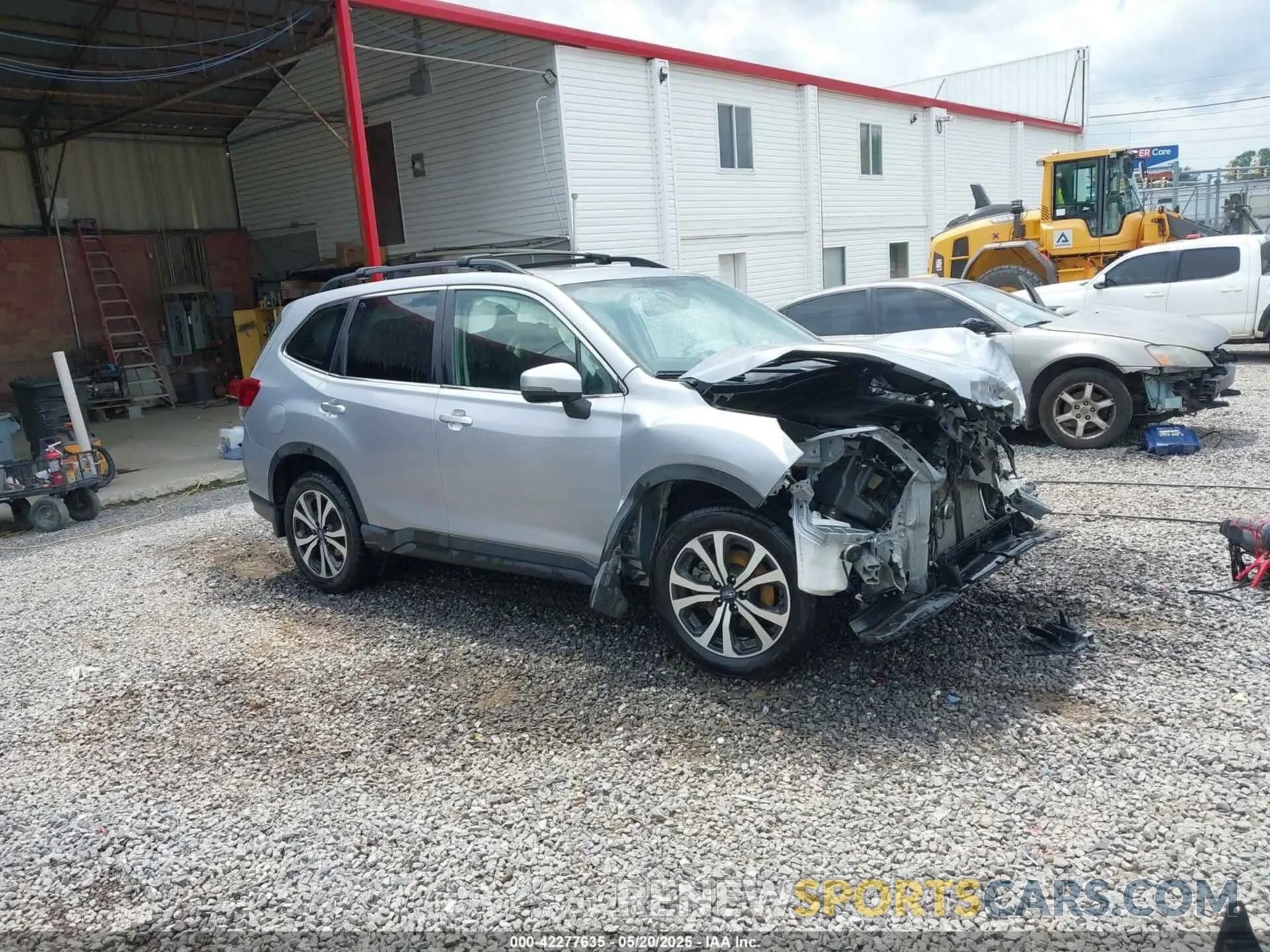 1 Фотография поврежденного автомобиля JF2SKAUC9MH532420 SUBARU FORESTER 2021