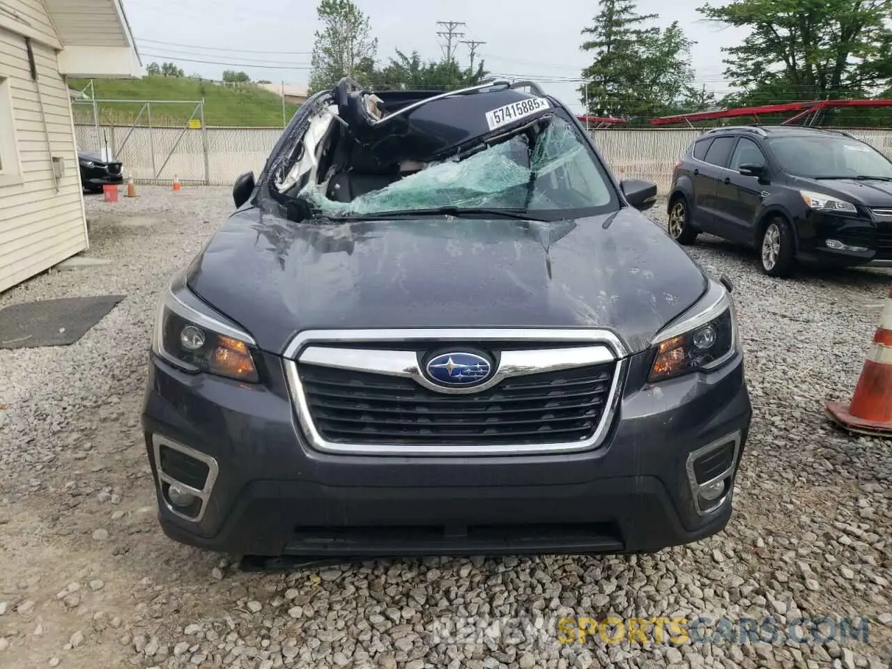 5 Photograph of a damaged car JF2SKAUC9MH548164 SUBARU FORESTER 2021