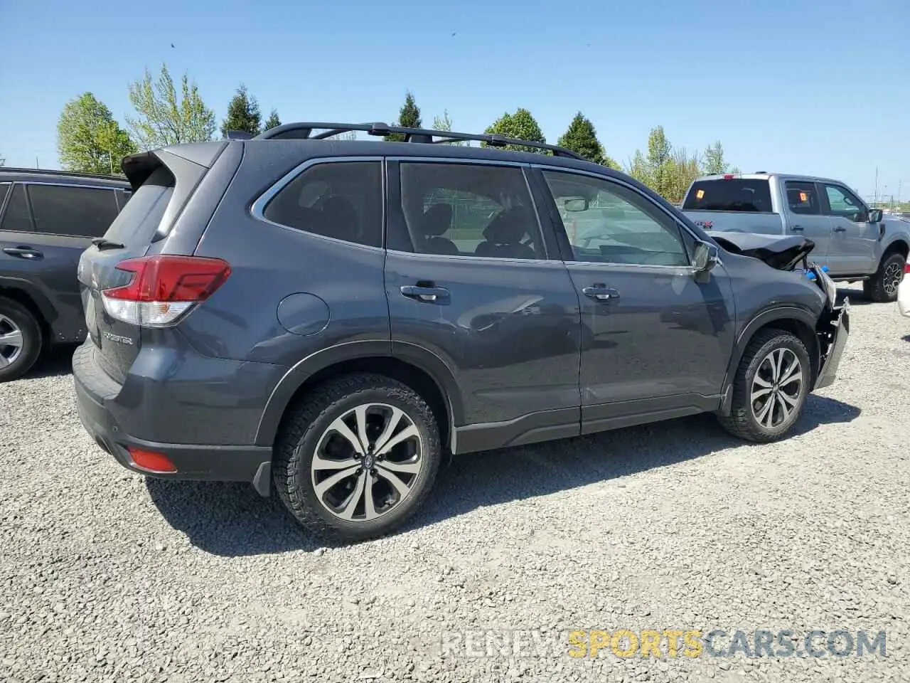 3 Photograph of a damaged car JF2SKAUCXMH515576 SUBARU FORESTER 2021