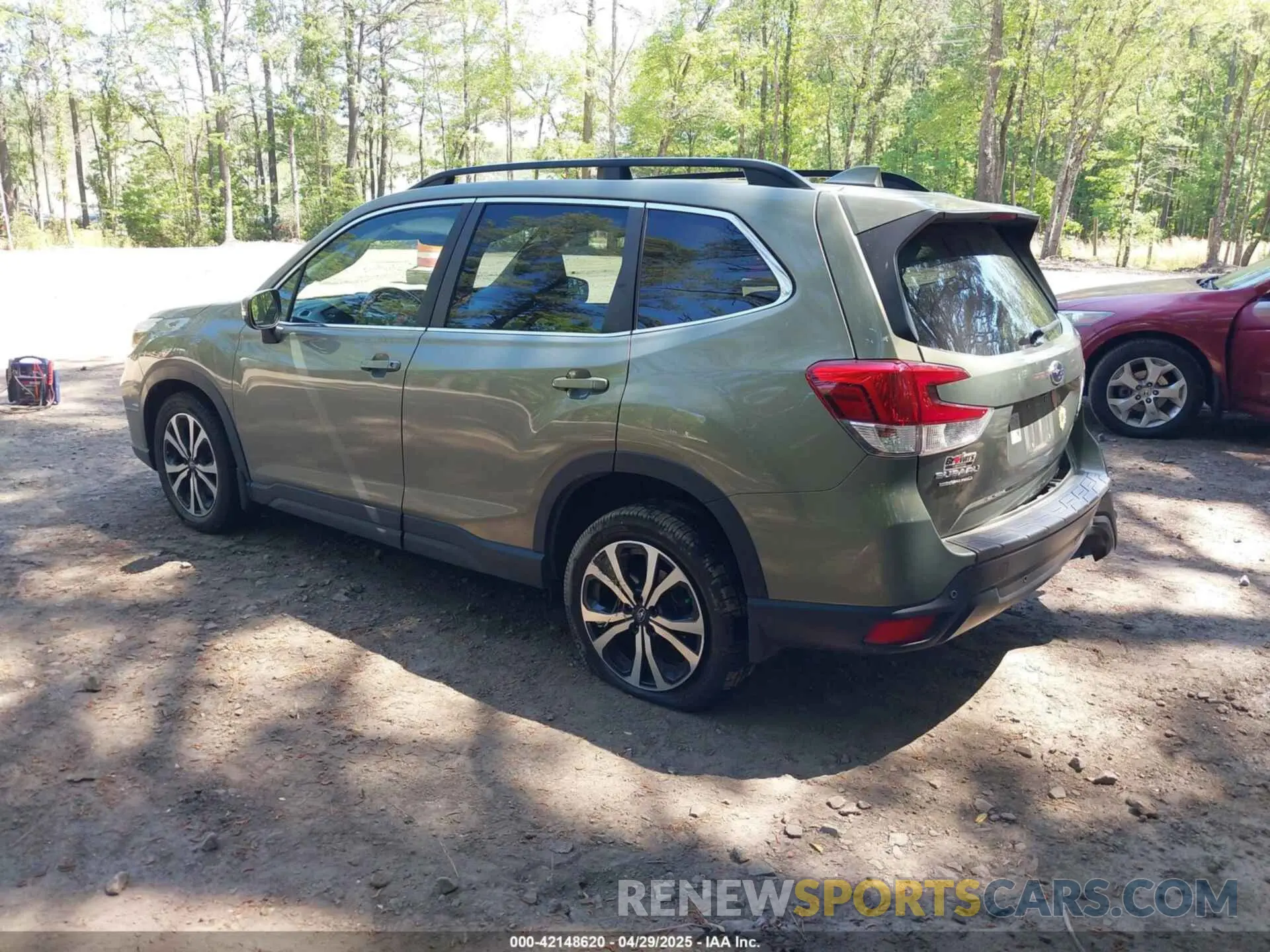 3 Фотография поврежденного автомобиля JF2SKAUCXMH569329 SUBARU FORESTER 2021