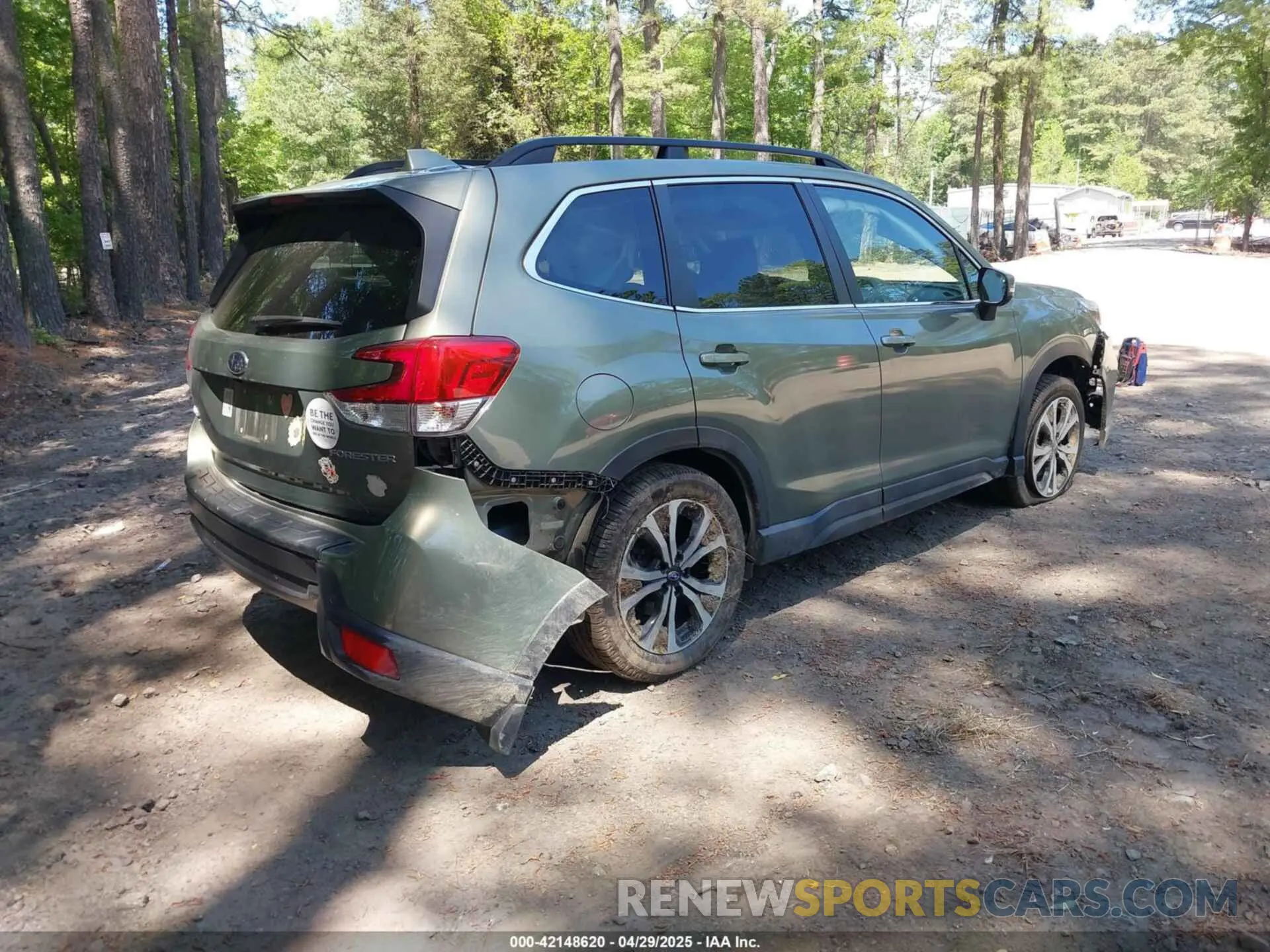 4 Фотография поврежденного автомобиля JF2SKAUCXMH569329 SUBARU FORESTER 2021