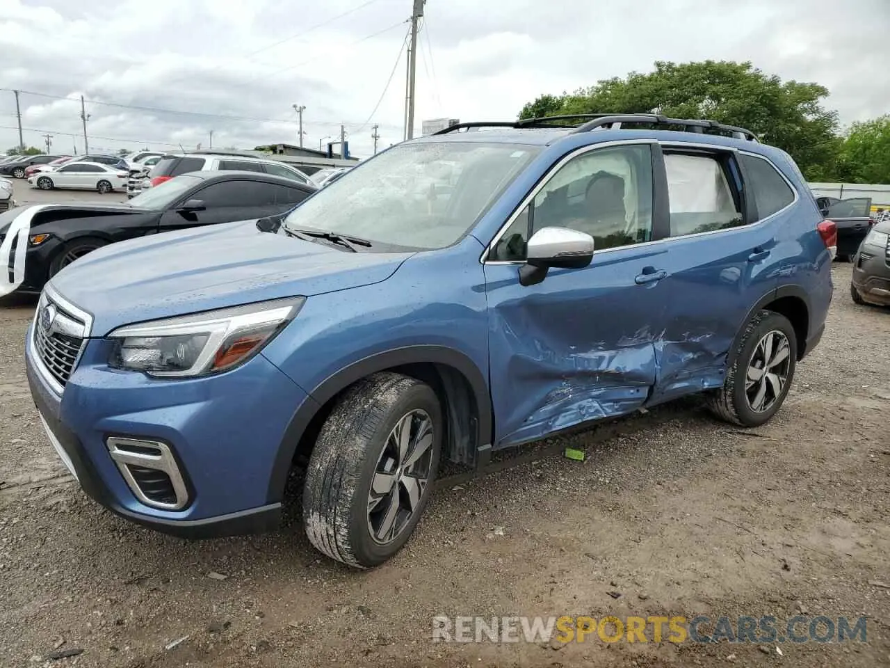 1 Фотография поврежденного автомобиля JF2SKAXC0MH486262 SUBARU FORESTER 2021