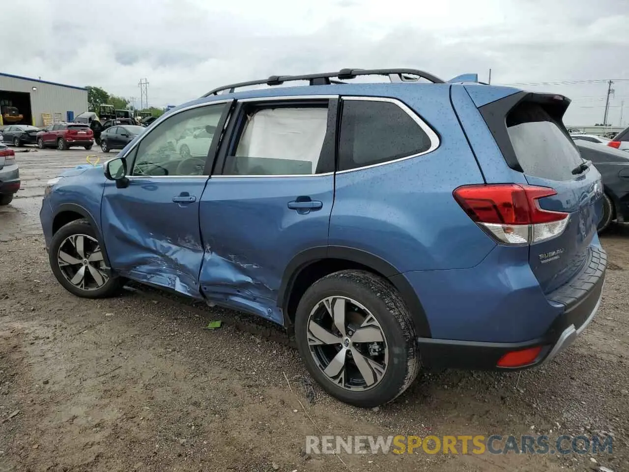 2 Фотография поврежденного автомобиля JF2SKAXC0MH486262 SUBARU FORESTER 2021