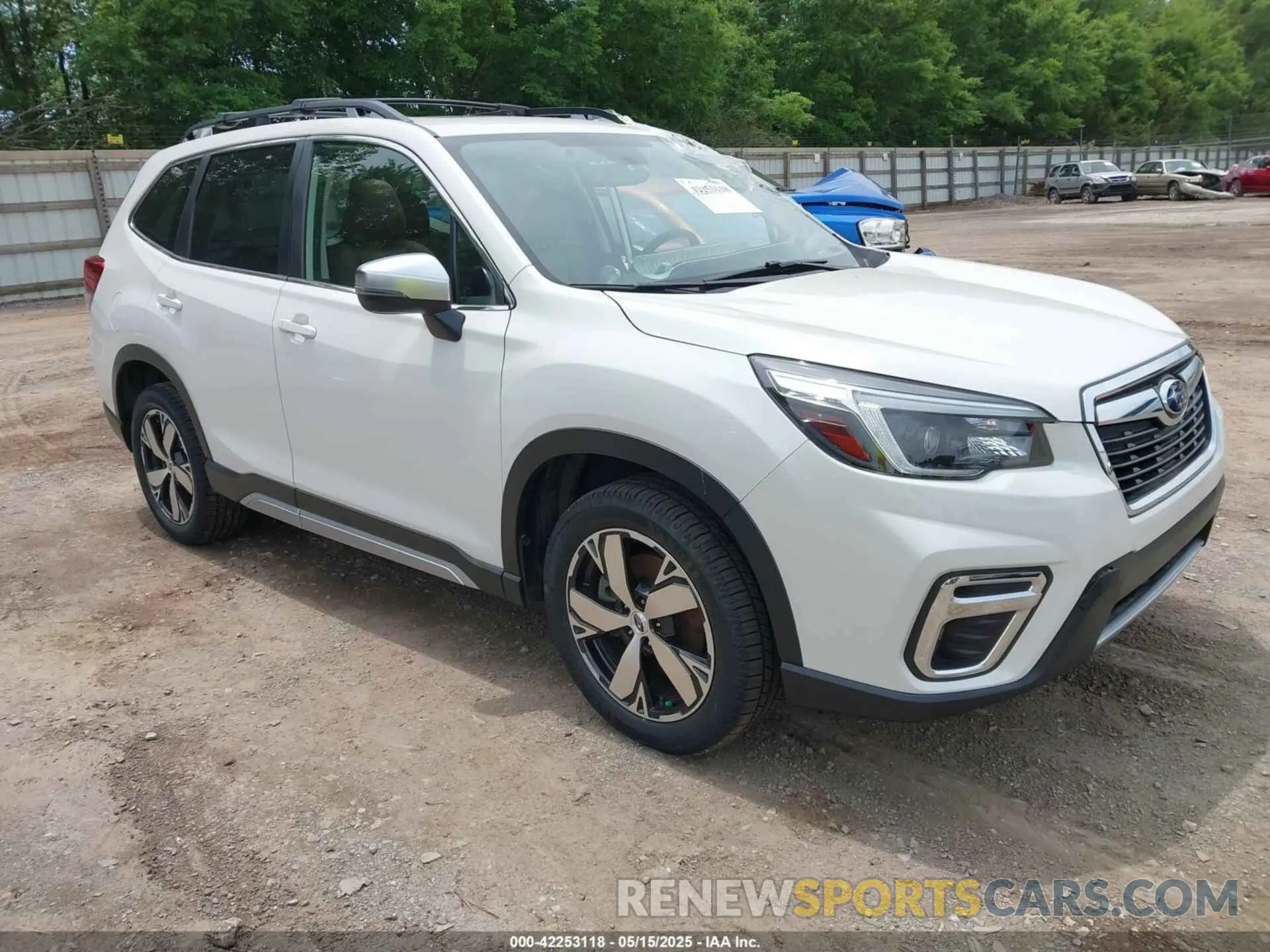 1 Photograph of a damaged car JF2SKAXC0MH492157 SUBARU FORESTER 2021