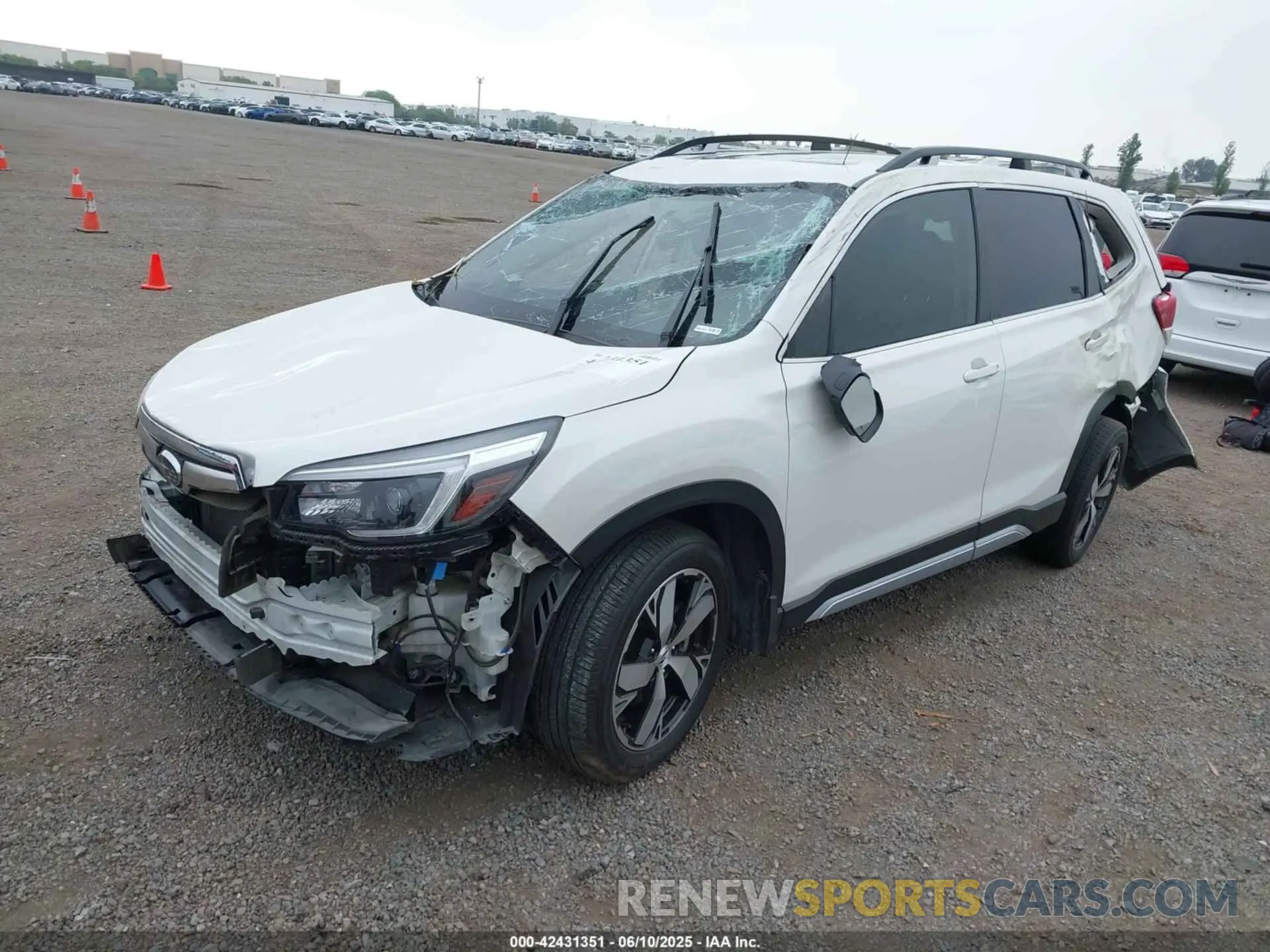2 Photograph of a damaged car JF2SKAXC0MH502671 SUBARU FORESTER 2021