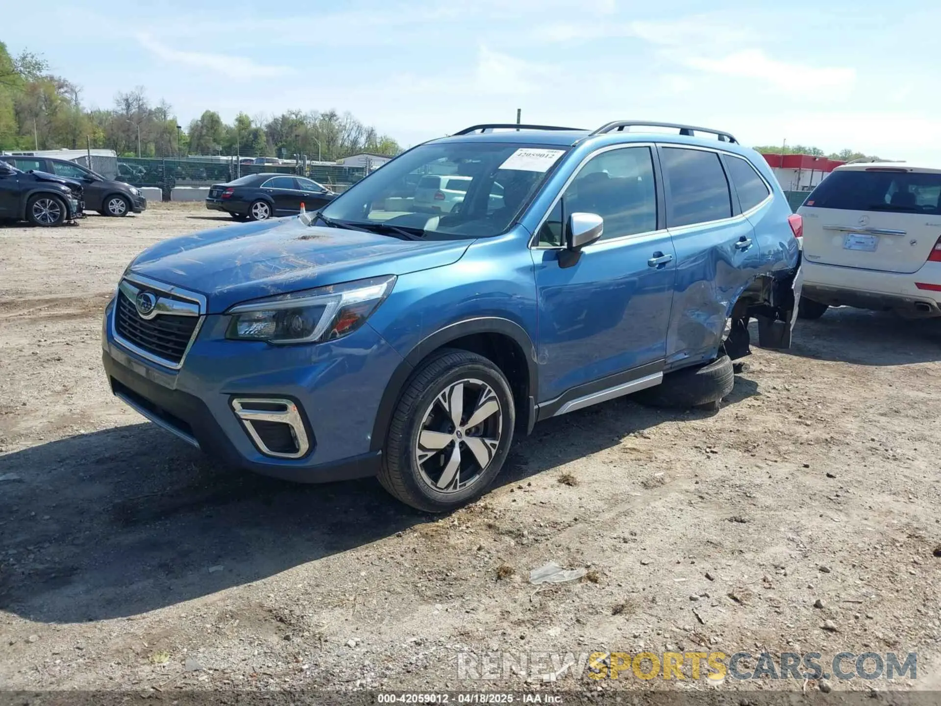 2 Photograph of a damaged car JF2SKAXC2MH489888 SUBARU FORESTER 2021